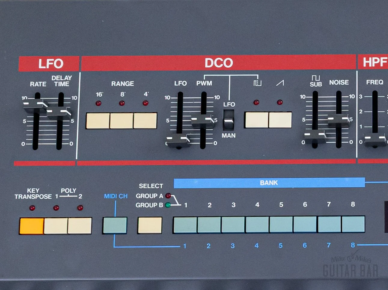 1985 Roland Juno-106S Vintage Analog Synthesizer Near-Mint w/ Built-In Speakers, Serviced 120v - Image 5