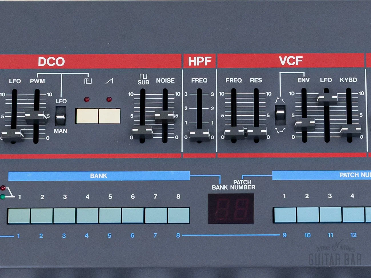 1985 Roland Juno-106S Vintage Analog Synthesizer Near-Mint w/ Built-In Speakers, Serviced 120v - Image 6