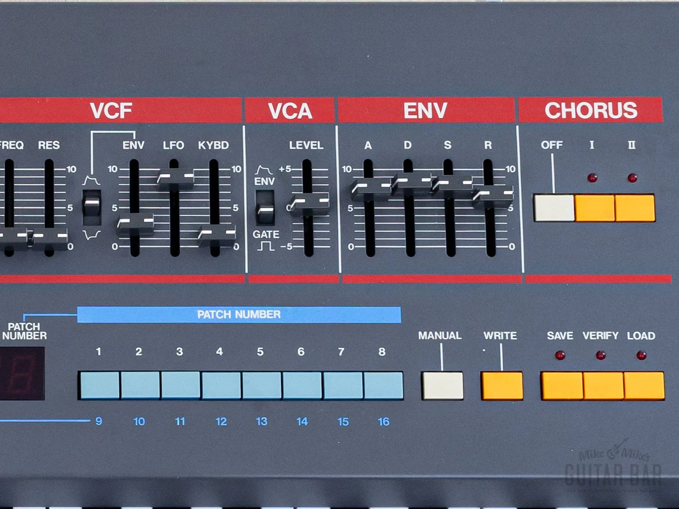 1985 Roland Juno-106S Vintage Analog Synthesizer Near-Mint w/ Built-In Speakers, Serviced 120v - Image 7