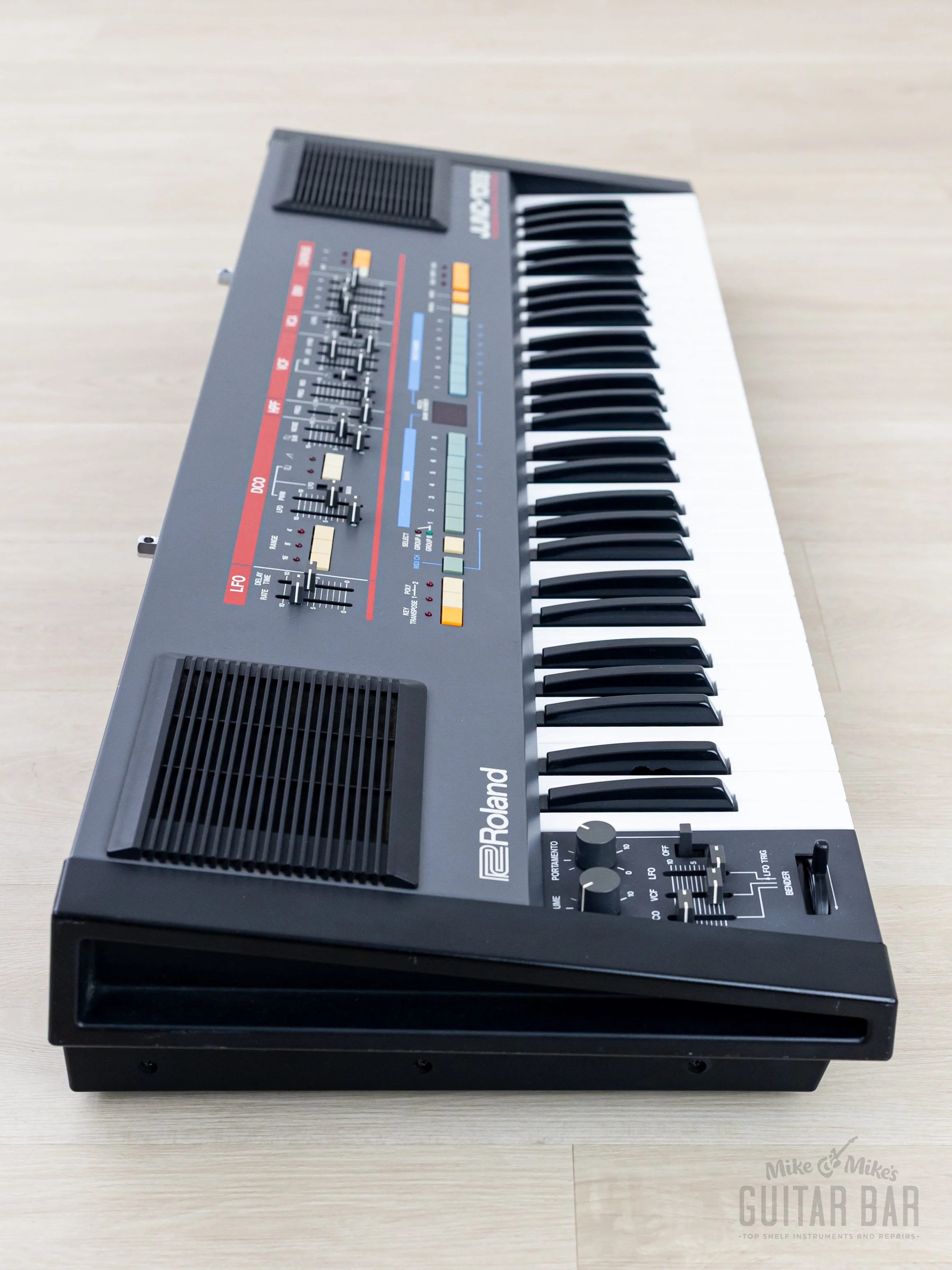 1985 Roland Juno-106S Vintage Analog Synthesizer Near-Mint w/ Built-In Speakers, Serviced 120v - Image 9