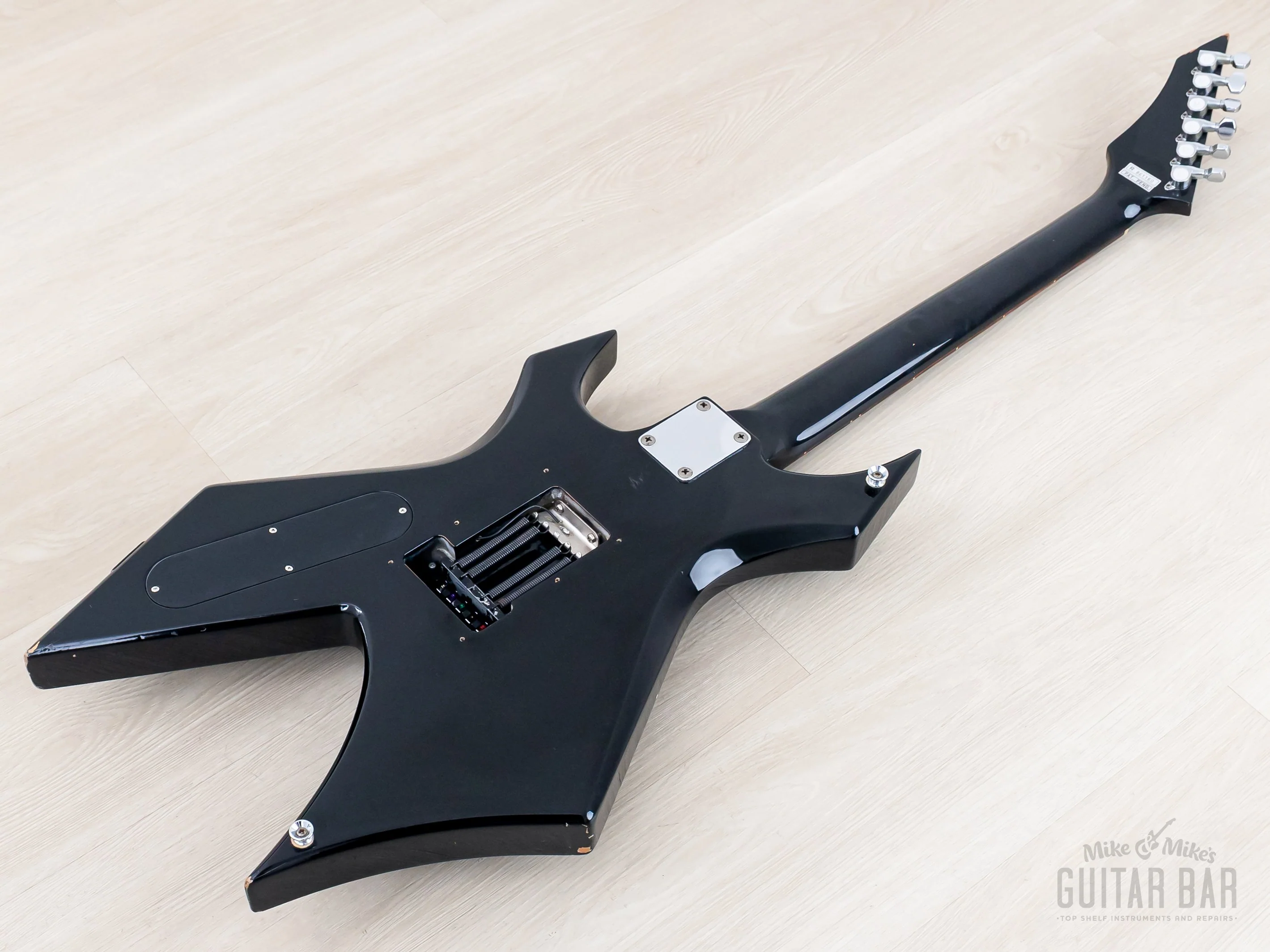 1986 B.C. Rich Warlock NJ Series Black w/ Seymour Duncan SH-2 & SH-4, Japan - Image 14