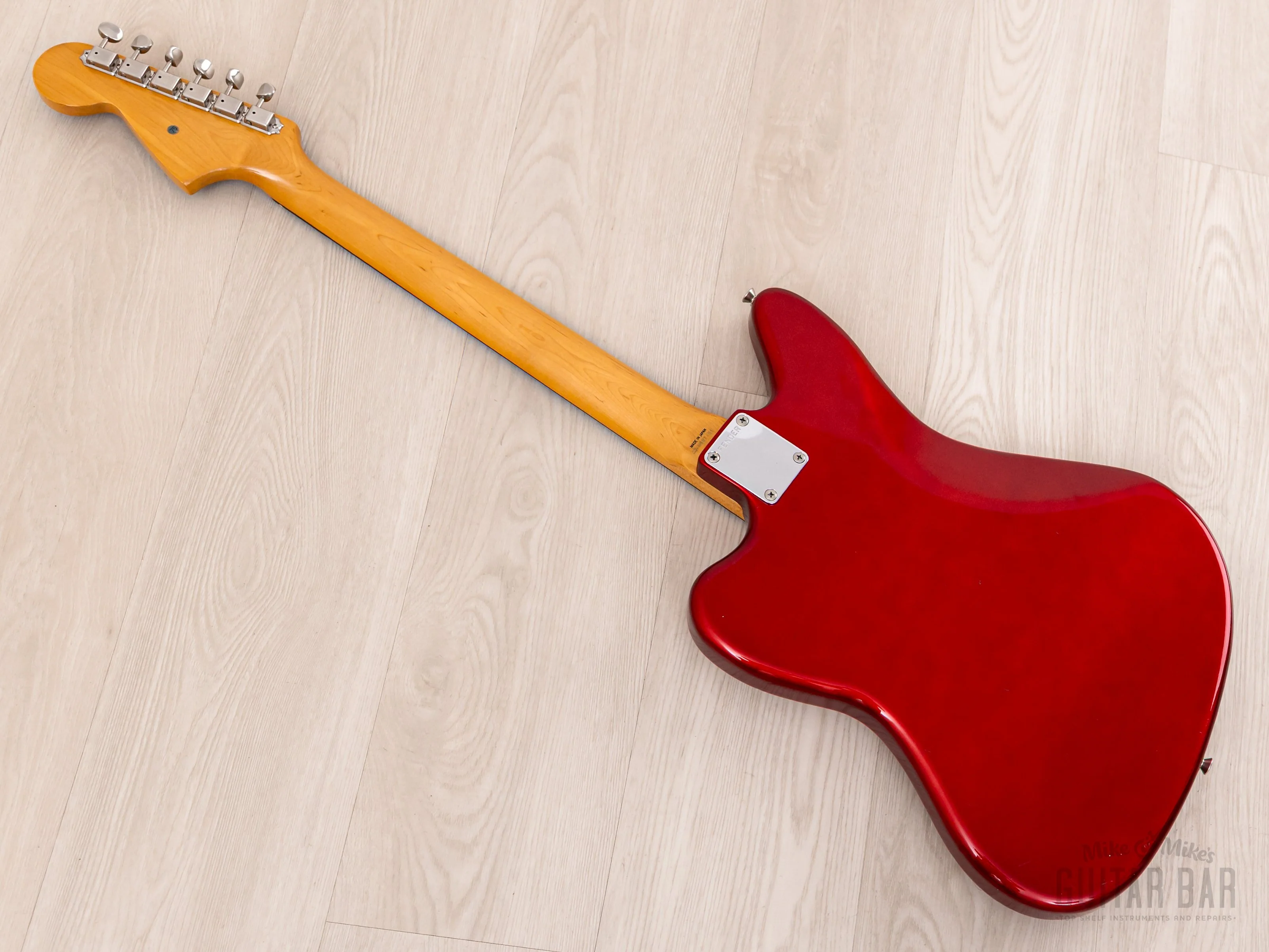1986 Fender Jaguar '62 Vintage Reissue JG66-75 Candy Apple Red First-Year, Japan MIJ Fujigen - Image 13