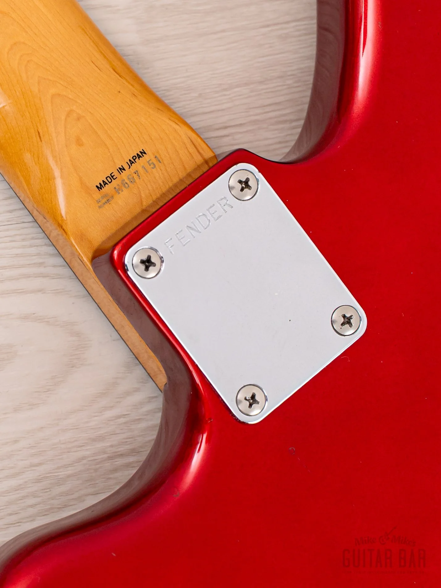1986 Fender Jaguar '62 Vintage Reissue JG66-75 Candy Apple Red First-Year, Japan MIJ Fujigen - Image 16
