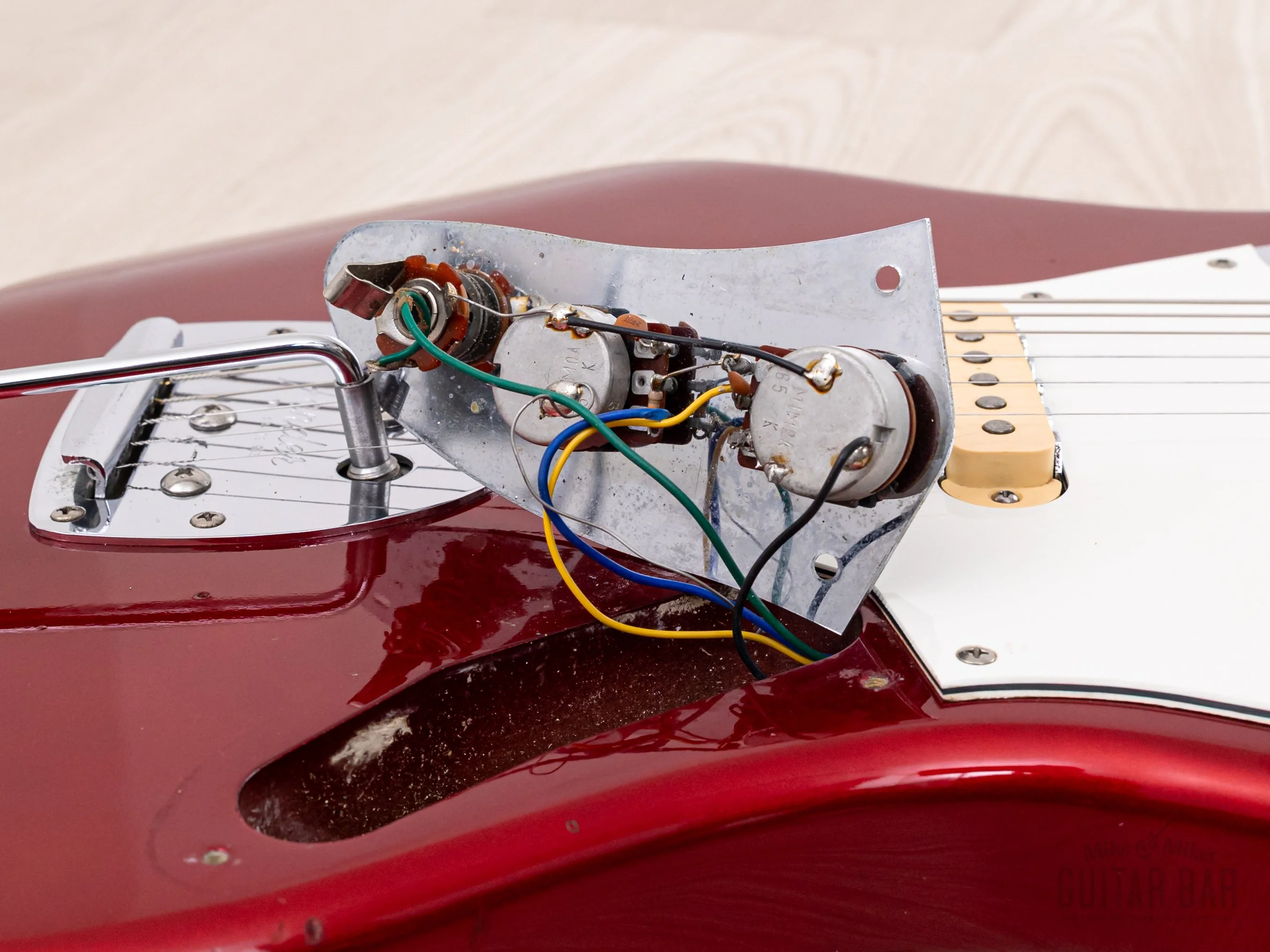 1986 Fender Jaguar '62 Vintage Reissue JG66-75 Candy Apple Red First-Year, Japan MIJ Fujigen - Image 19