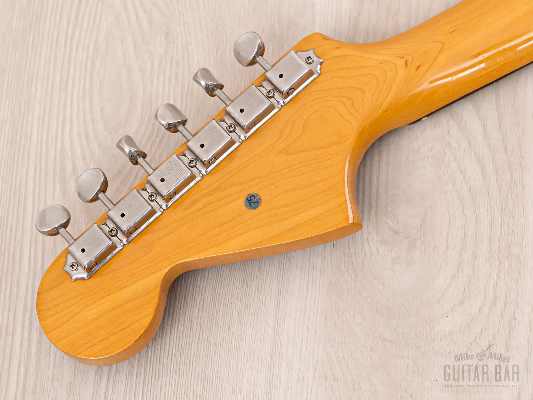 1986 Fender Jaguar '62 Vintage Reissue JG66-75 Candy Apple Red First-Year, Japan MIJ Fujigen - Image 5