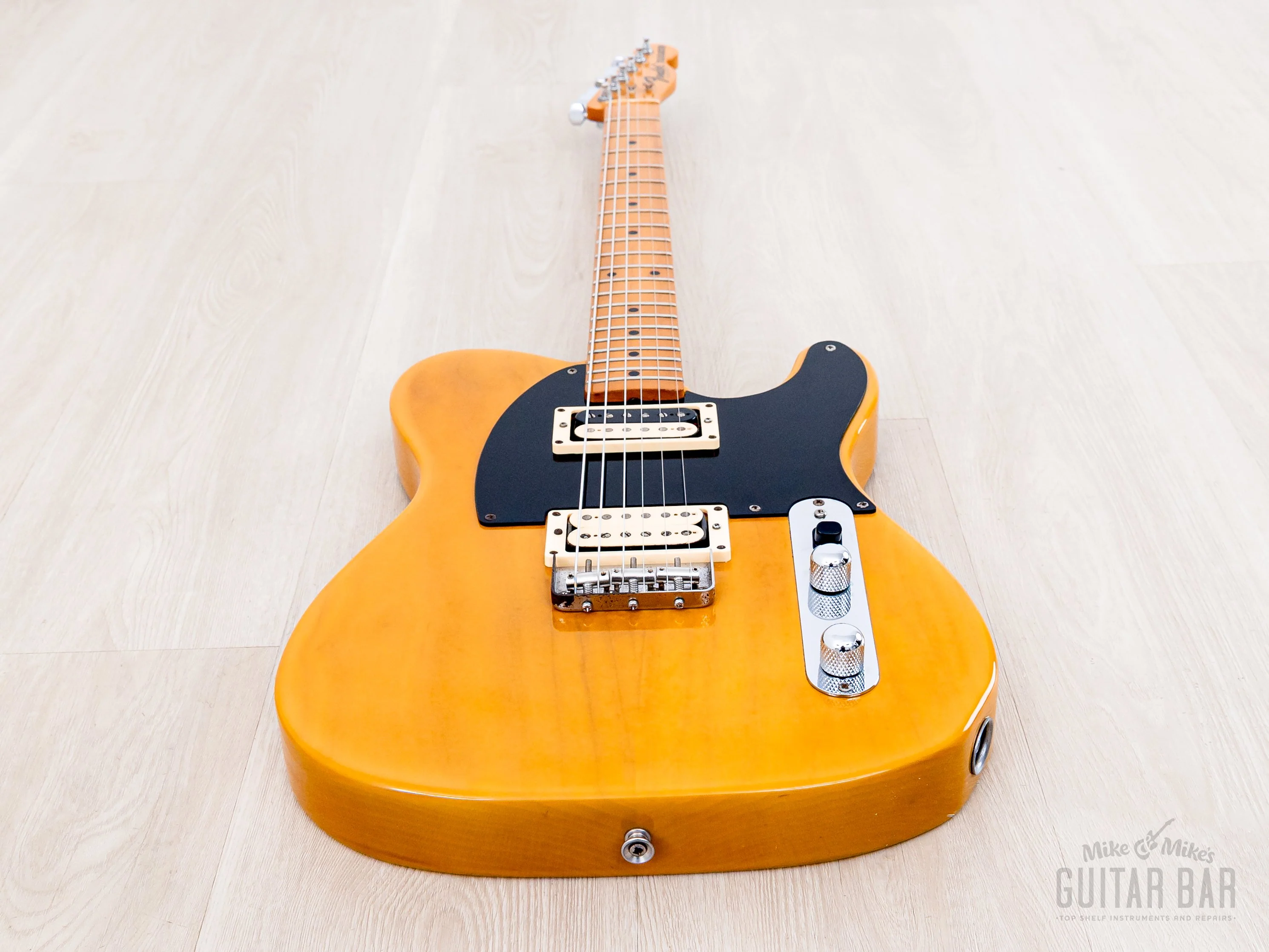 1986 Fender Order Made TeleGib Telecaster Jeff Beck HH Butterscotch, Japan MIJ Fujigen - Image 11