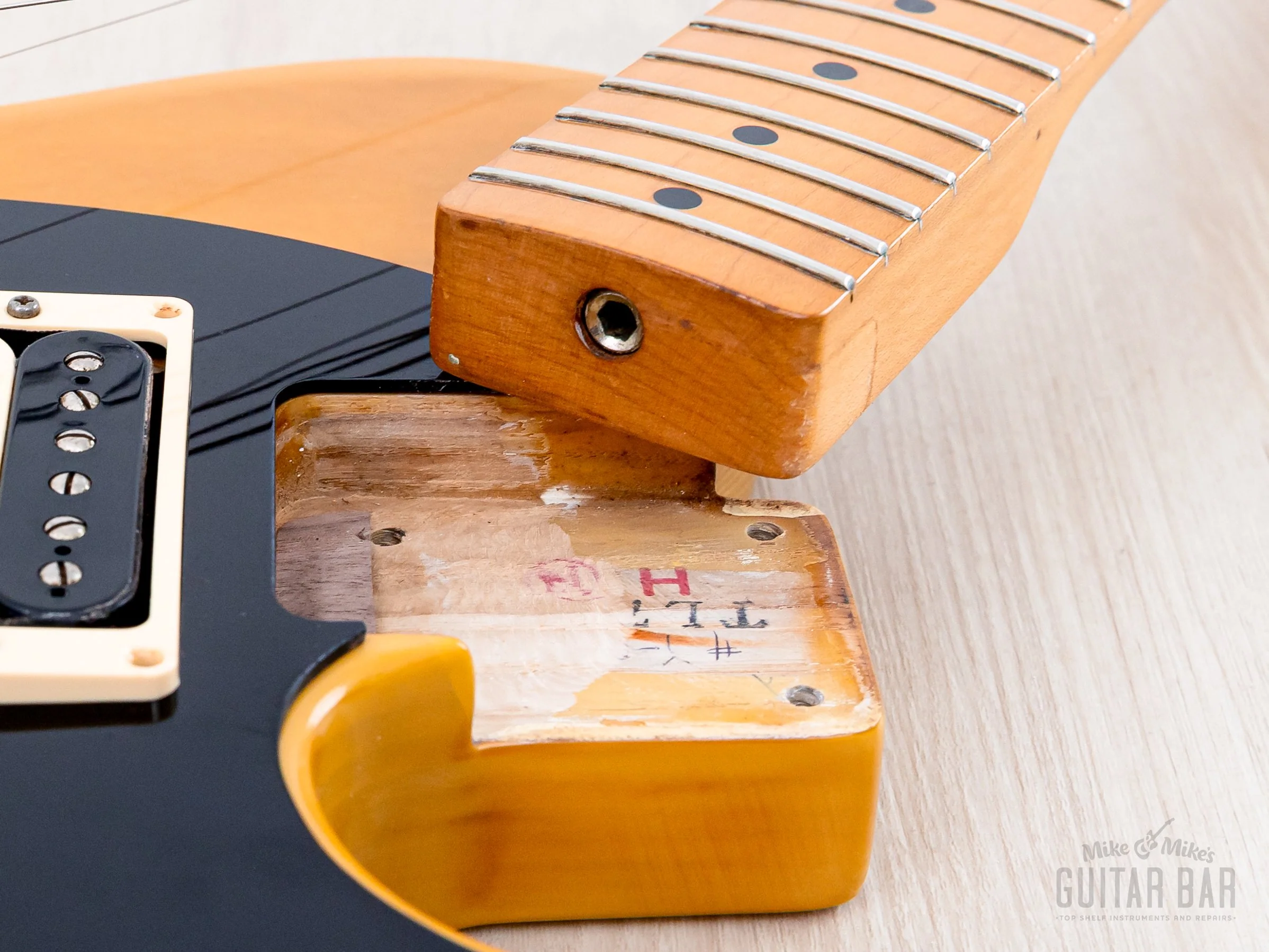 1986 Fender Order Made TeleGib Telecaster Jeff Beck HH Butterscotch, Japan MIJ Fujigen - Image 17