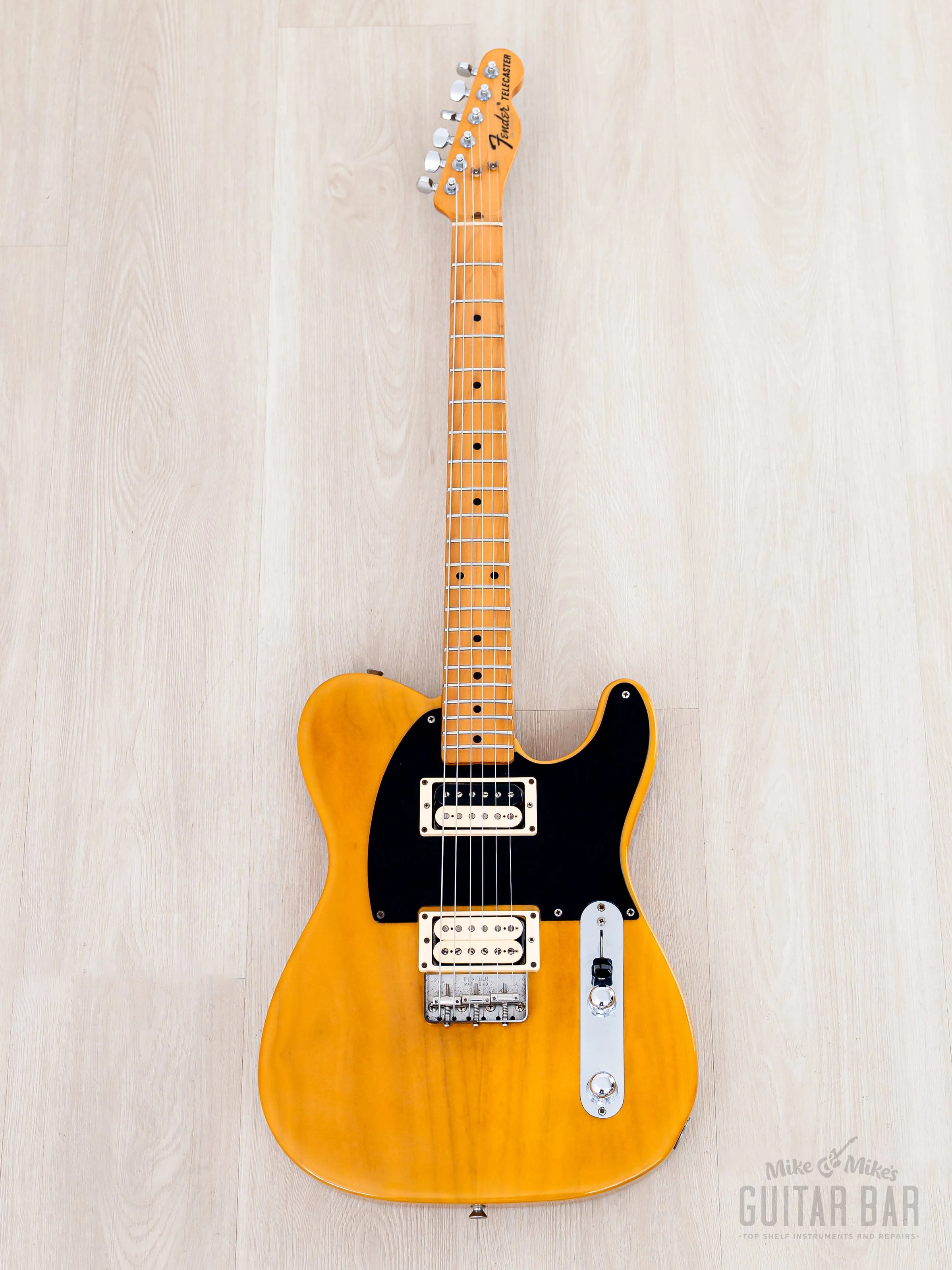 1986 Fender Order Made TeleGib Telecaster Jeff Beck HH Butterscotch, Japan MIJ Fujigen - Image 2