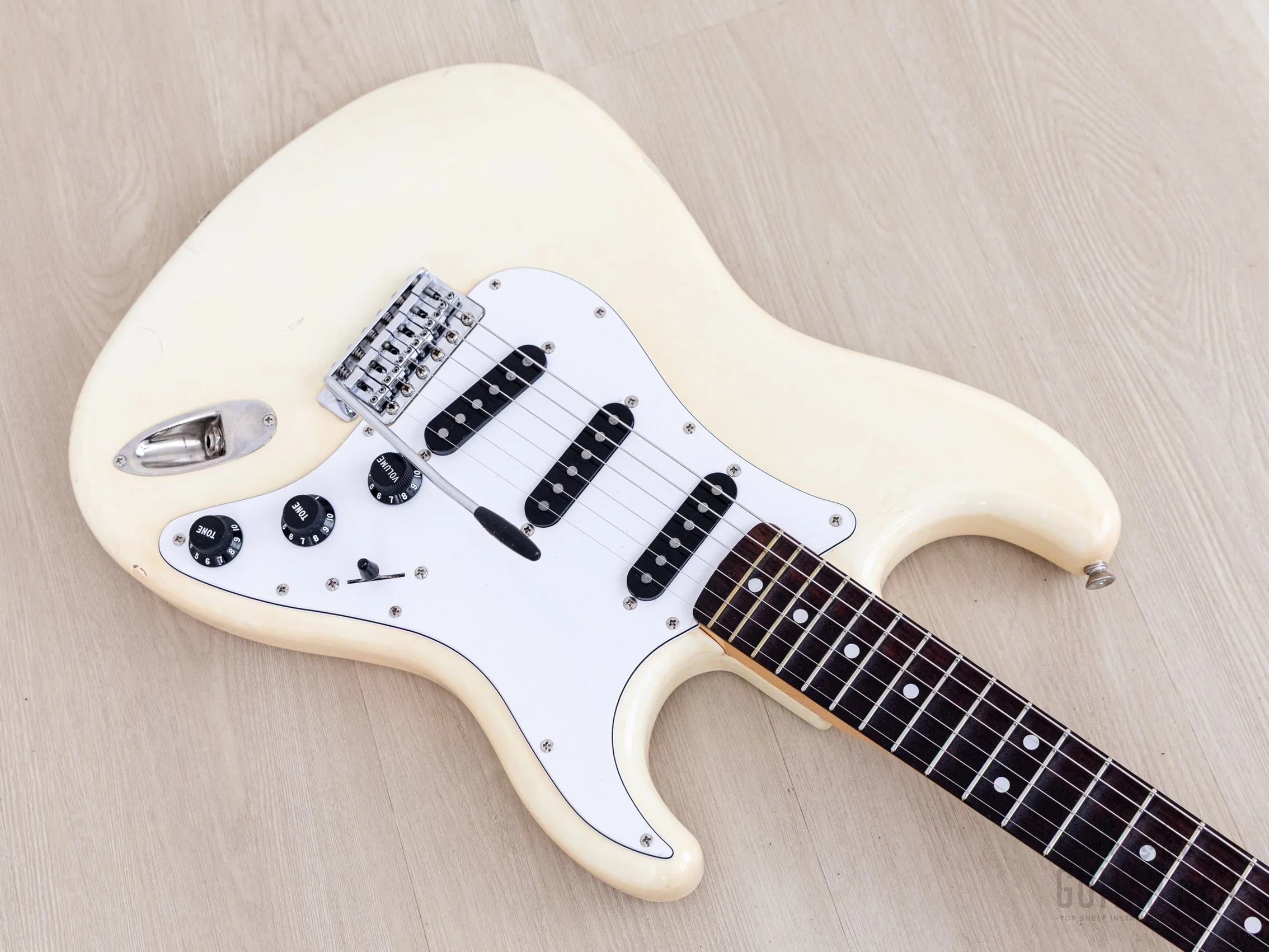 1986 Fender Stratocaster '72 Vintage Reissue ST72-65 Ritchie Blackmore-Spec w/ Scalloped Board, Japan MIJ Fujigen - Image 10