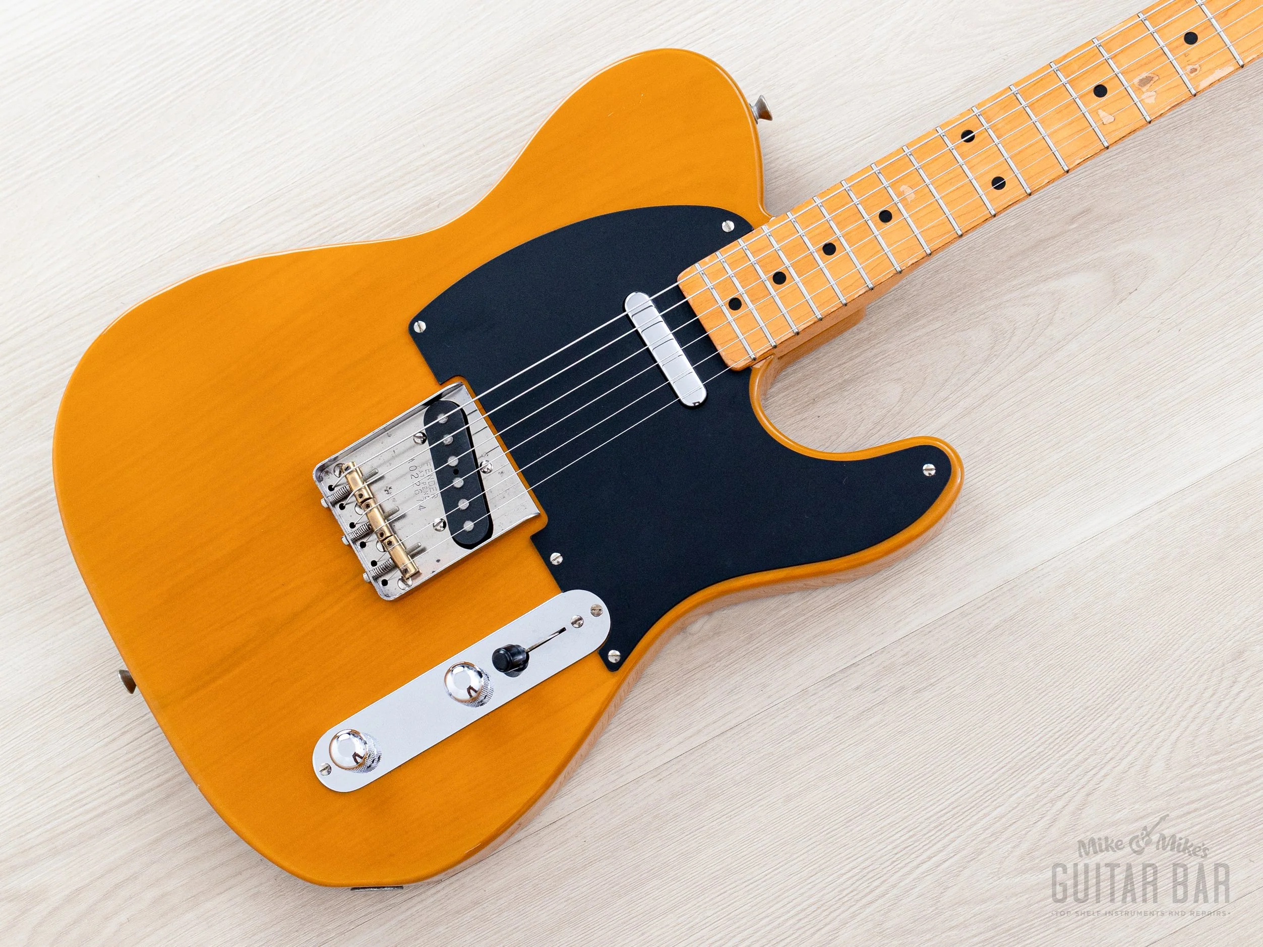 1986 Fender Telecaster ‘52 Vintage Reissue TL52-75 Butterscotch A-serial, Japan MIJ Fujigen