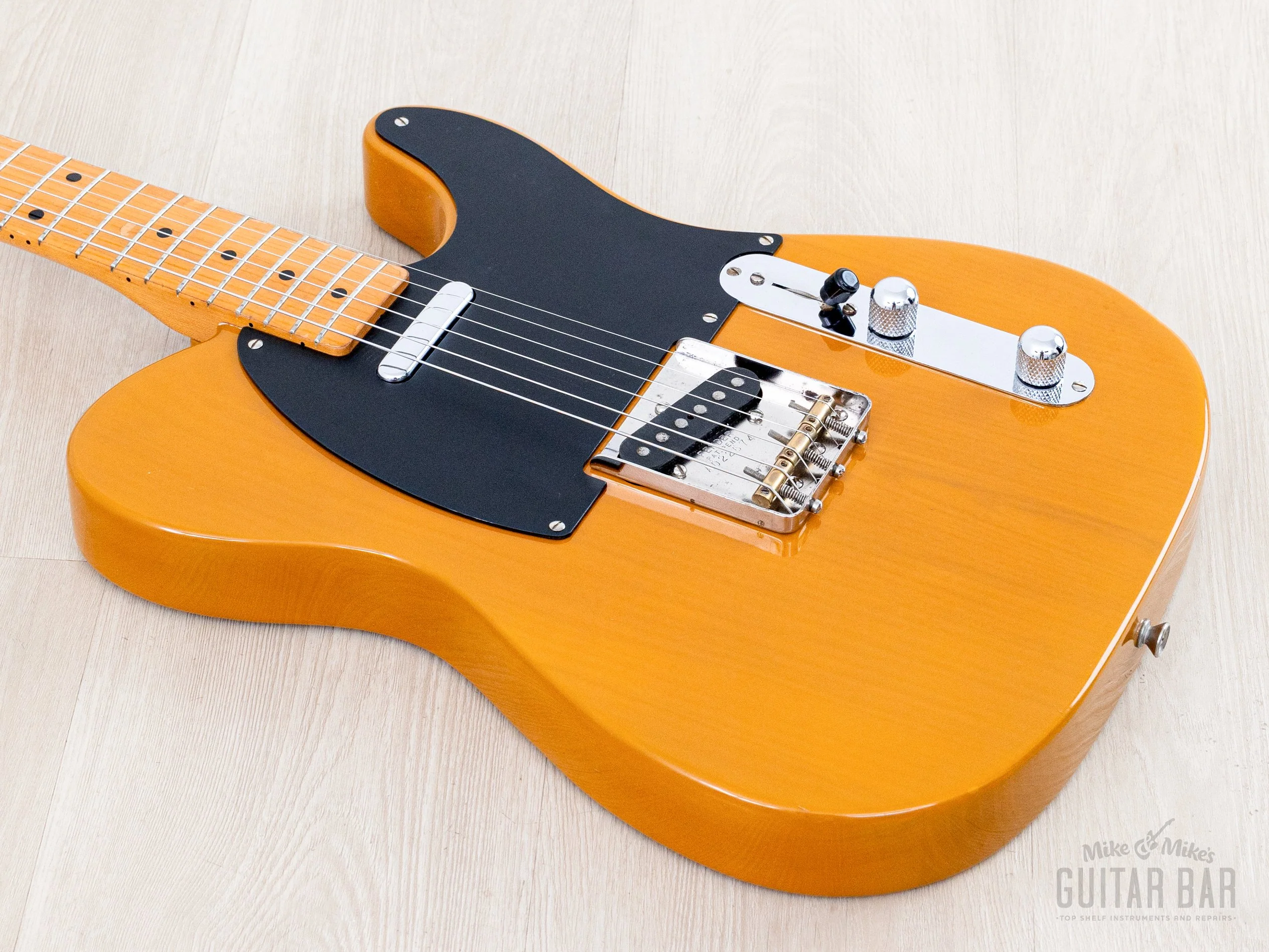 1986 Fender Telecaster ‘52 Vintage Reissue TL52-75 Butterscotch A-serial, Japan MIJ Fujigen - Image 10