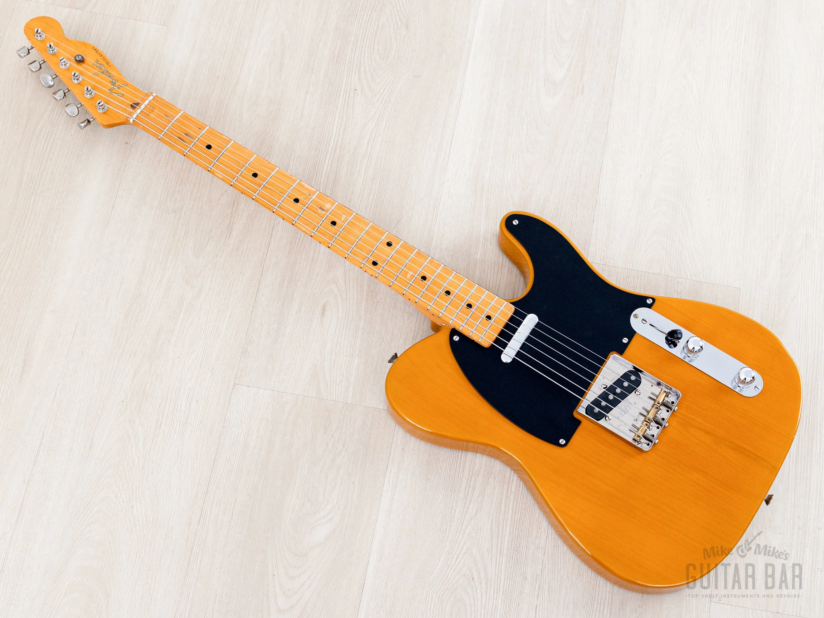 1986 Fender Telecaster ‘52 Vintage Reissue TL52-75 Butterscotch A-serial, Japan MIJ Fujigen - Image 12