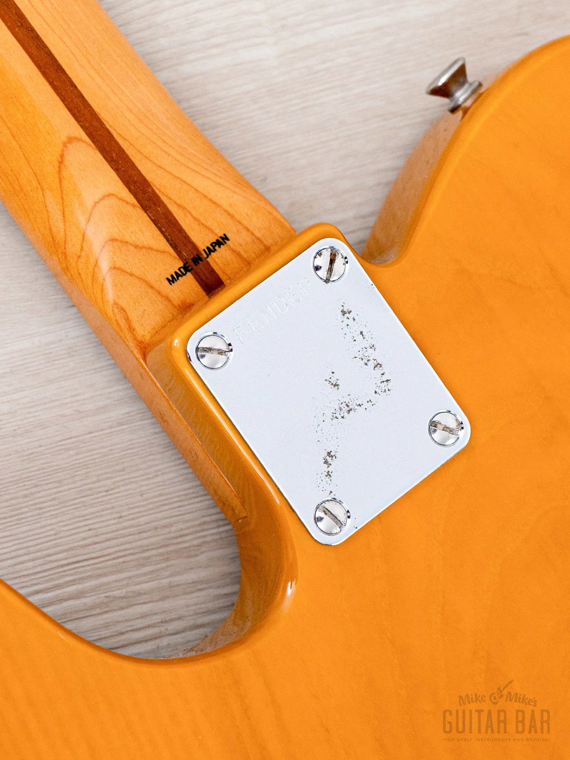 1986 Fender Telecaster ‘52 Vintage Reissue TL52-75 Butterscotch A-serial, Japan MIJ Fujigen - Image 16
