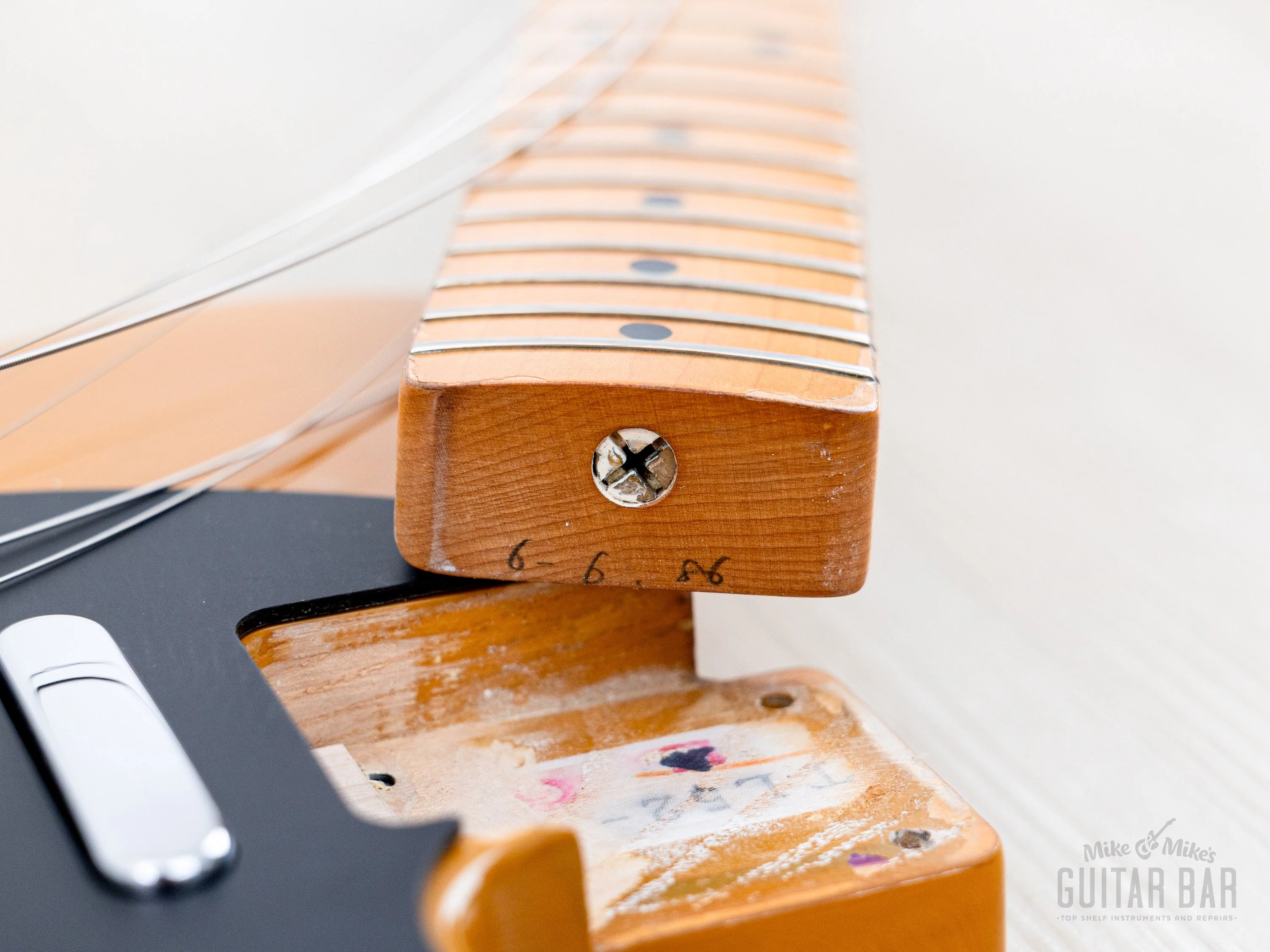 1986 Fender Telecaster ‘52 Vintage Reissue TL52-75 Butterscotch A-serial, Japan MIJ Fujigen - Image 17