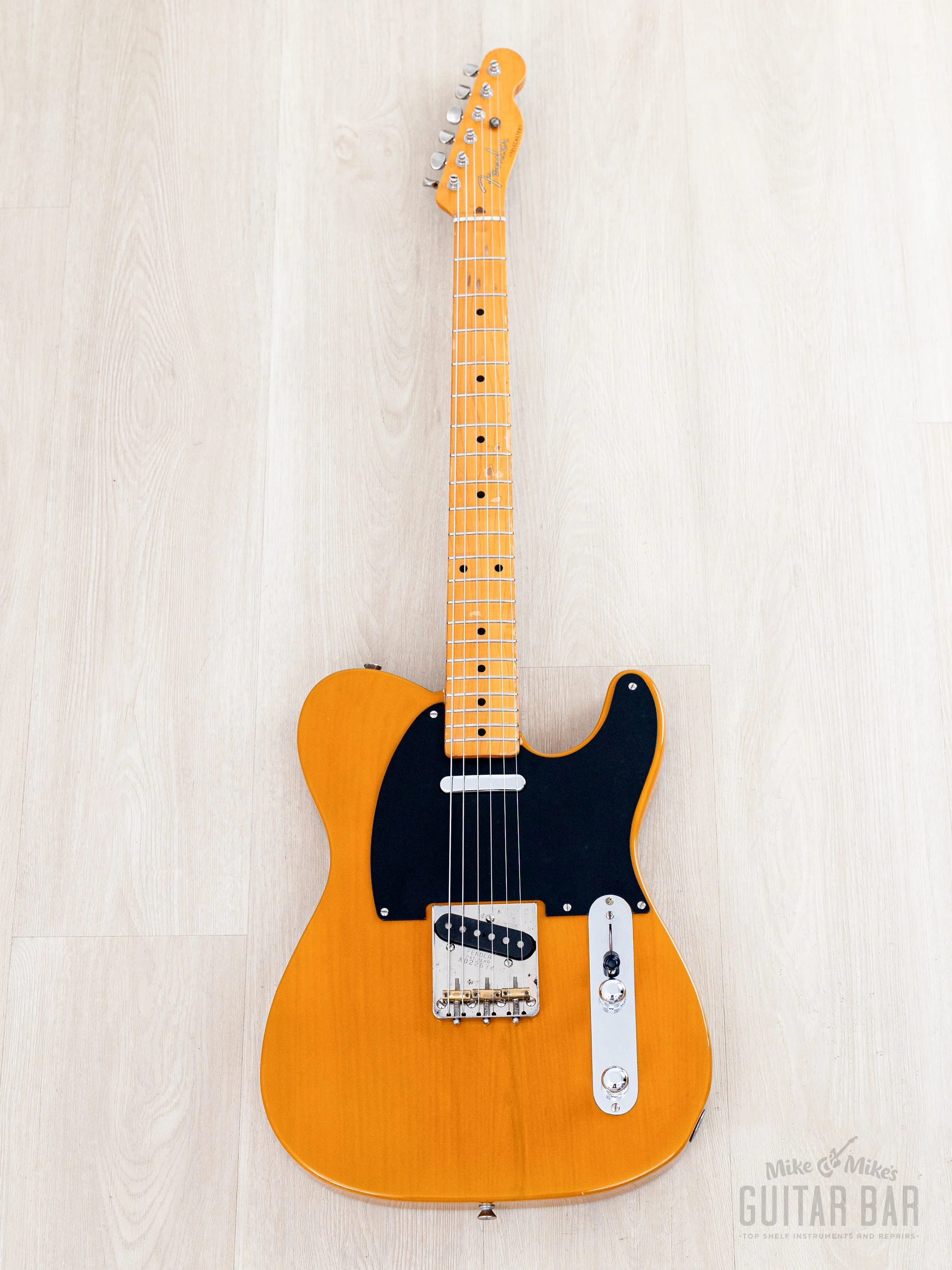 1986 Fender Telecaster ‘52 Vintage Reissue TL52-75 Butterscotch A-serial, Japan MIJ Fujigen - Image 2