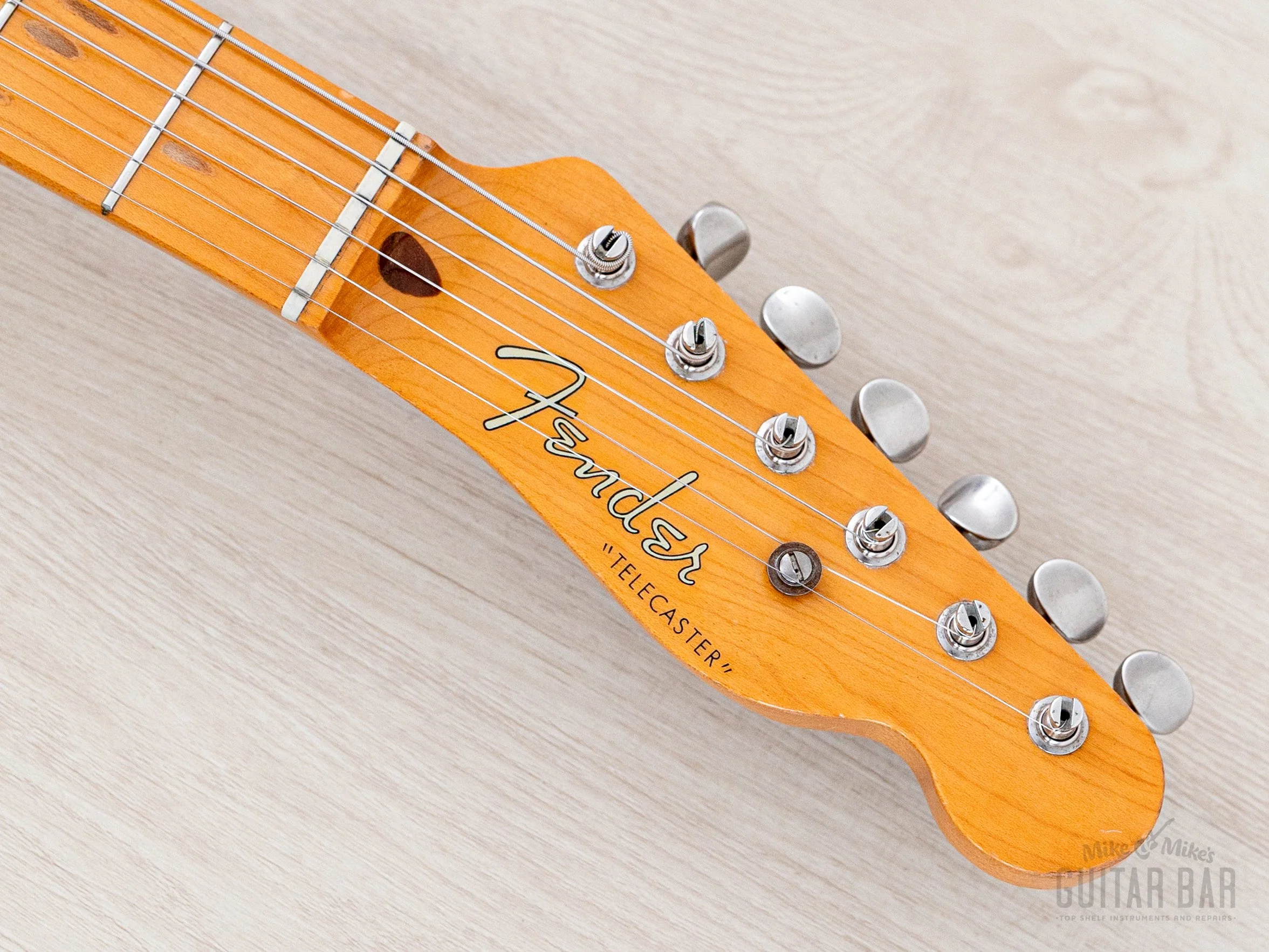 1986 Fender Telecaster ‘52 Vintage Reissue TL52-75 Butterscotch A-serial, Japan MIJ Fujigen - Image 4