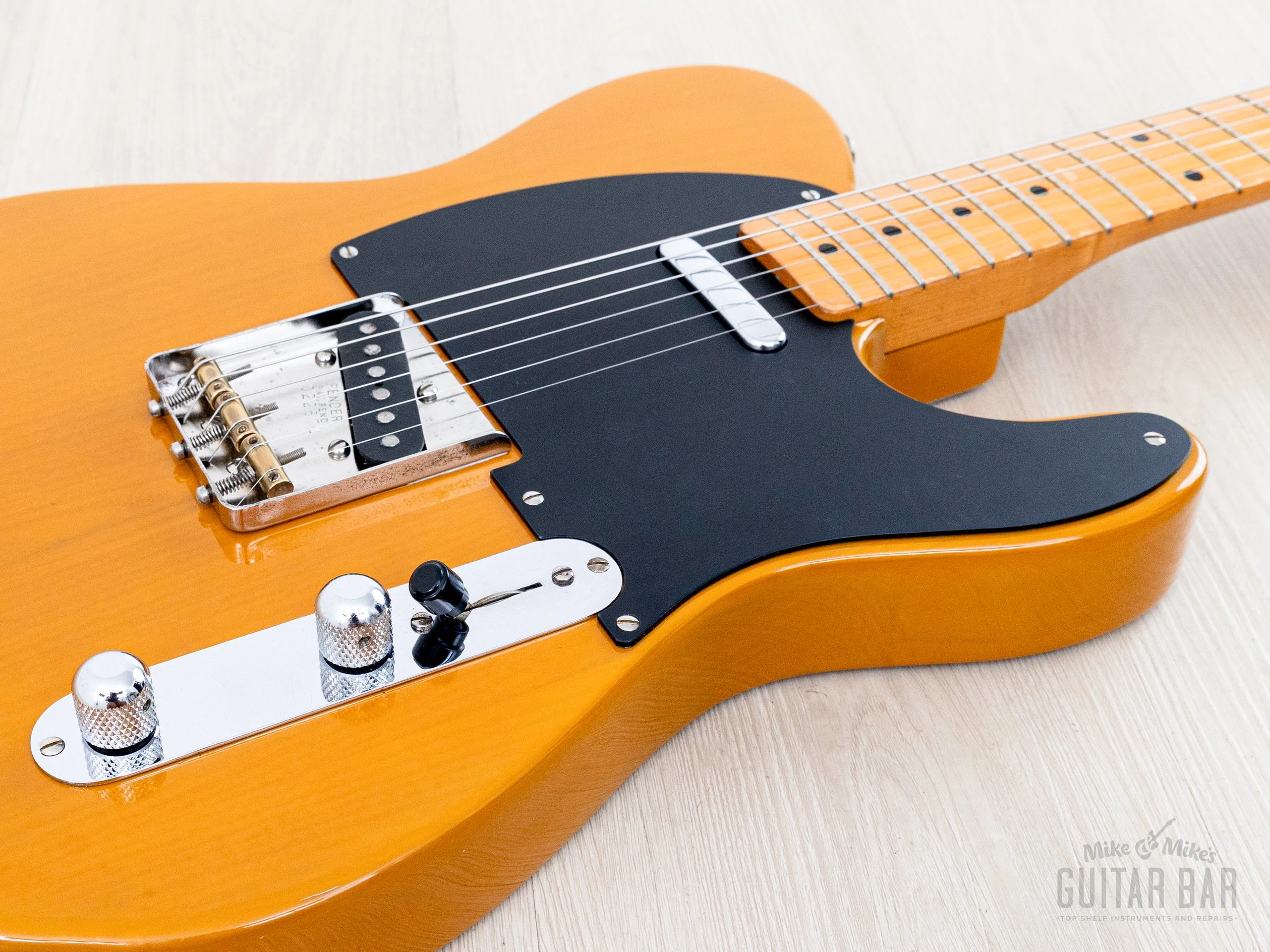1986 Fender Telecaster ‘52 Vintage Reissue TL52-75 Butterscotch A-serial, Japan MIJ Fujigen - Image 6