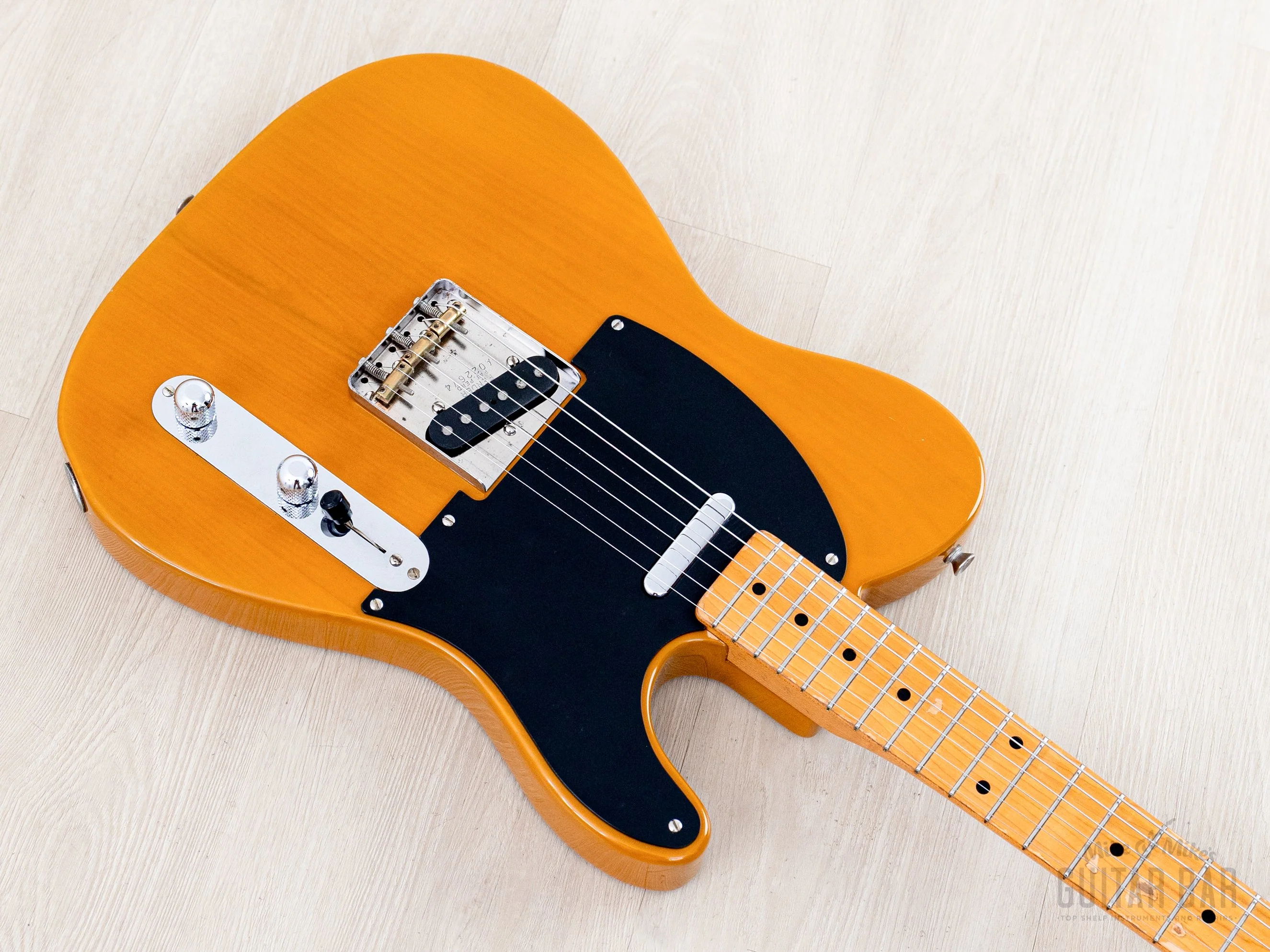 1986 Fender Telecaster ‘52 Vintage Reissue TL52-75 Butterscotch A-serial, Japan MIJ Fujigen - Image 9