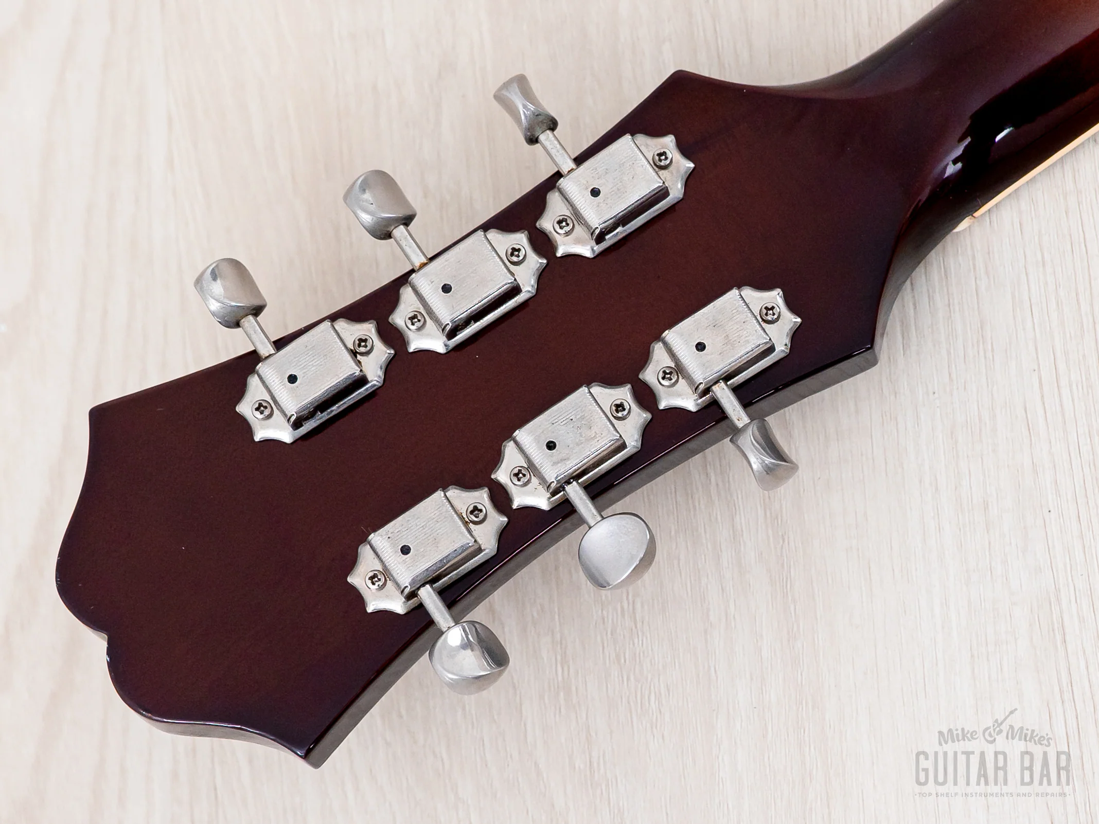 1987 Epiphone Casino Vintage Guitar Violin Sunburst Pre-Elitist, Near-Mint w/ Case, Japan Terada - Image 5