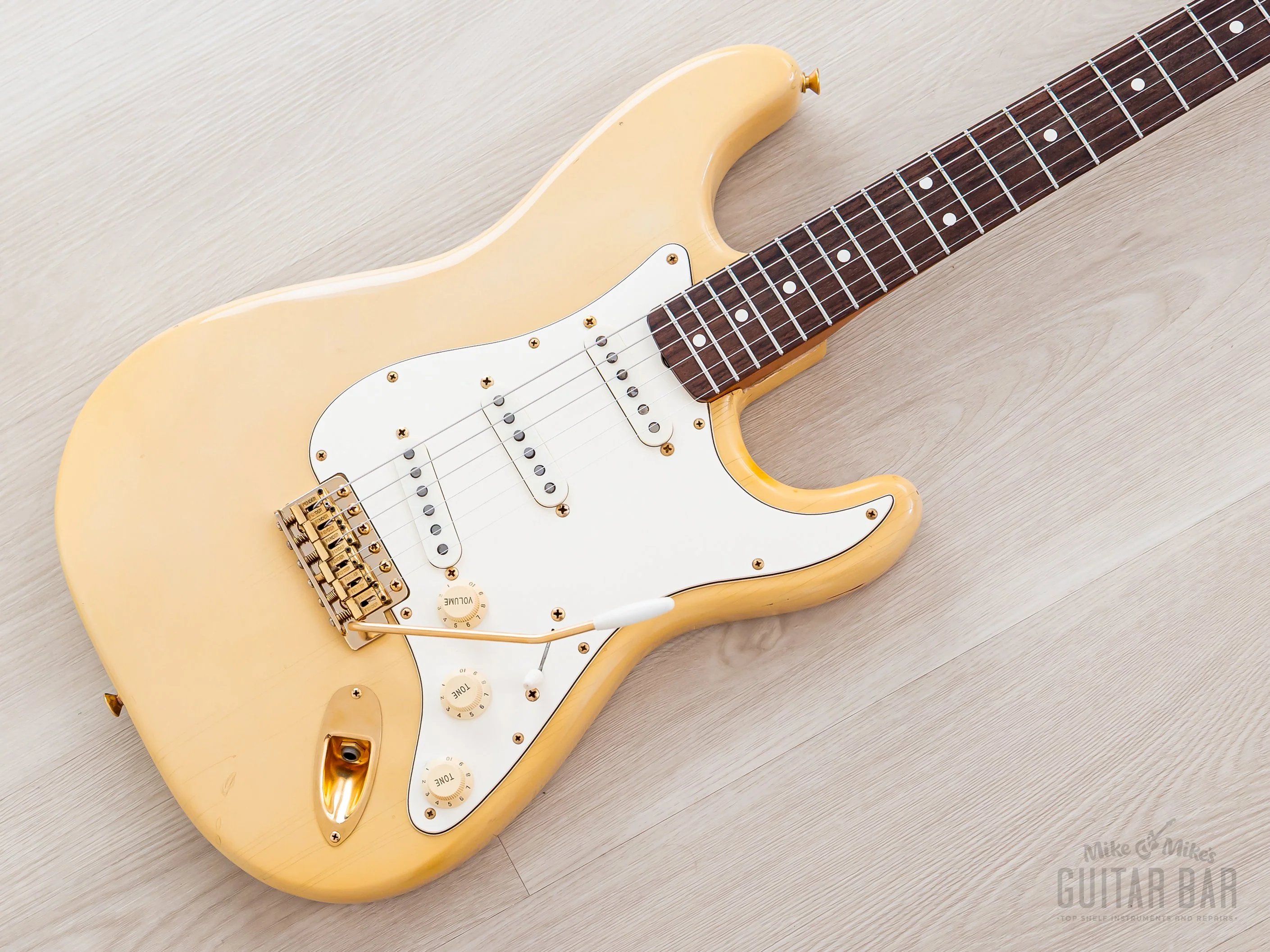 1987 Fender Custom Shop American Vintage '62 Stratocaster Blonde Mary Kaye w/ Gold Hardware, Case