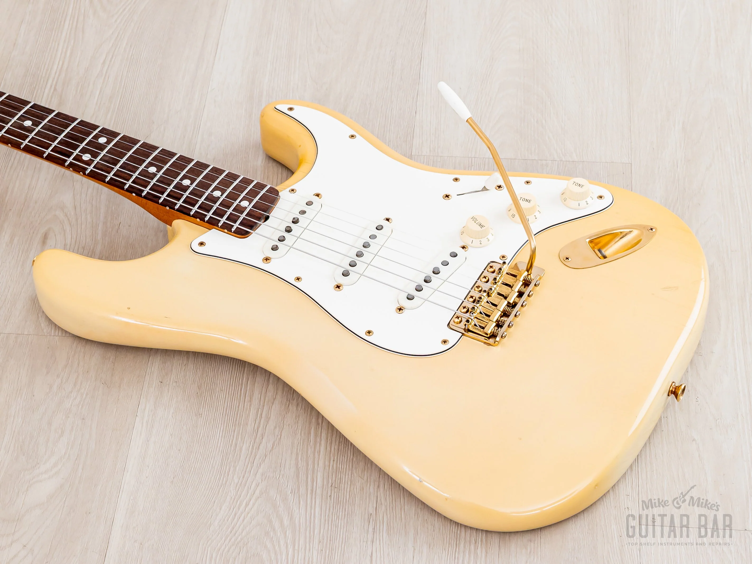 1987 Fender Custom Shop American Vintage '62 Stratocaster Blonde Mary Kaye w/ Gold Hardware, Case - Image 10