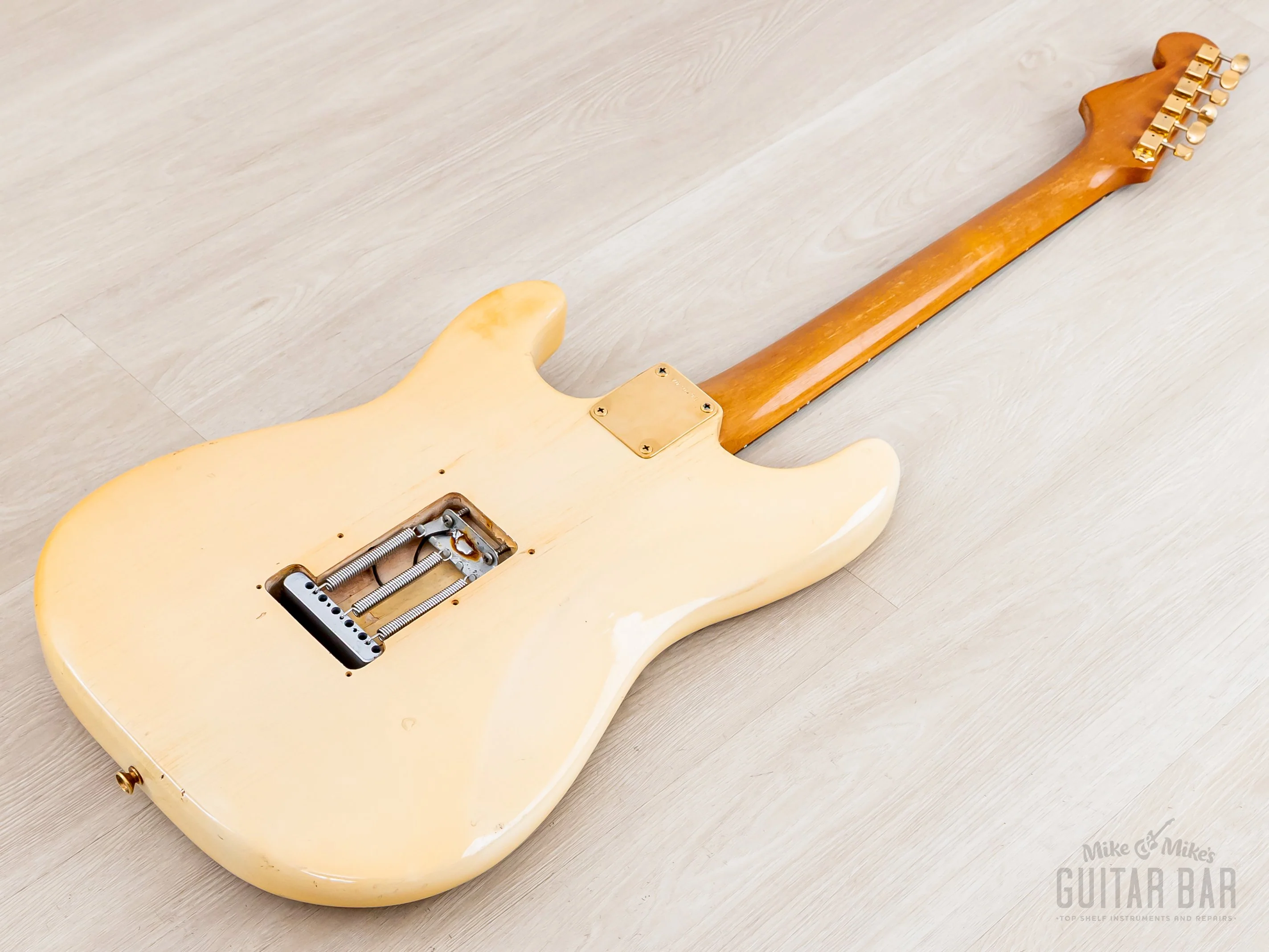 1987 Fender Custom Shop American Vintage '62 Stratocaster Blonde Mary Kaye w/ Gold Hardware, Case - Image 14