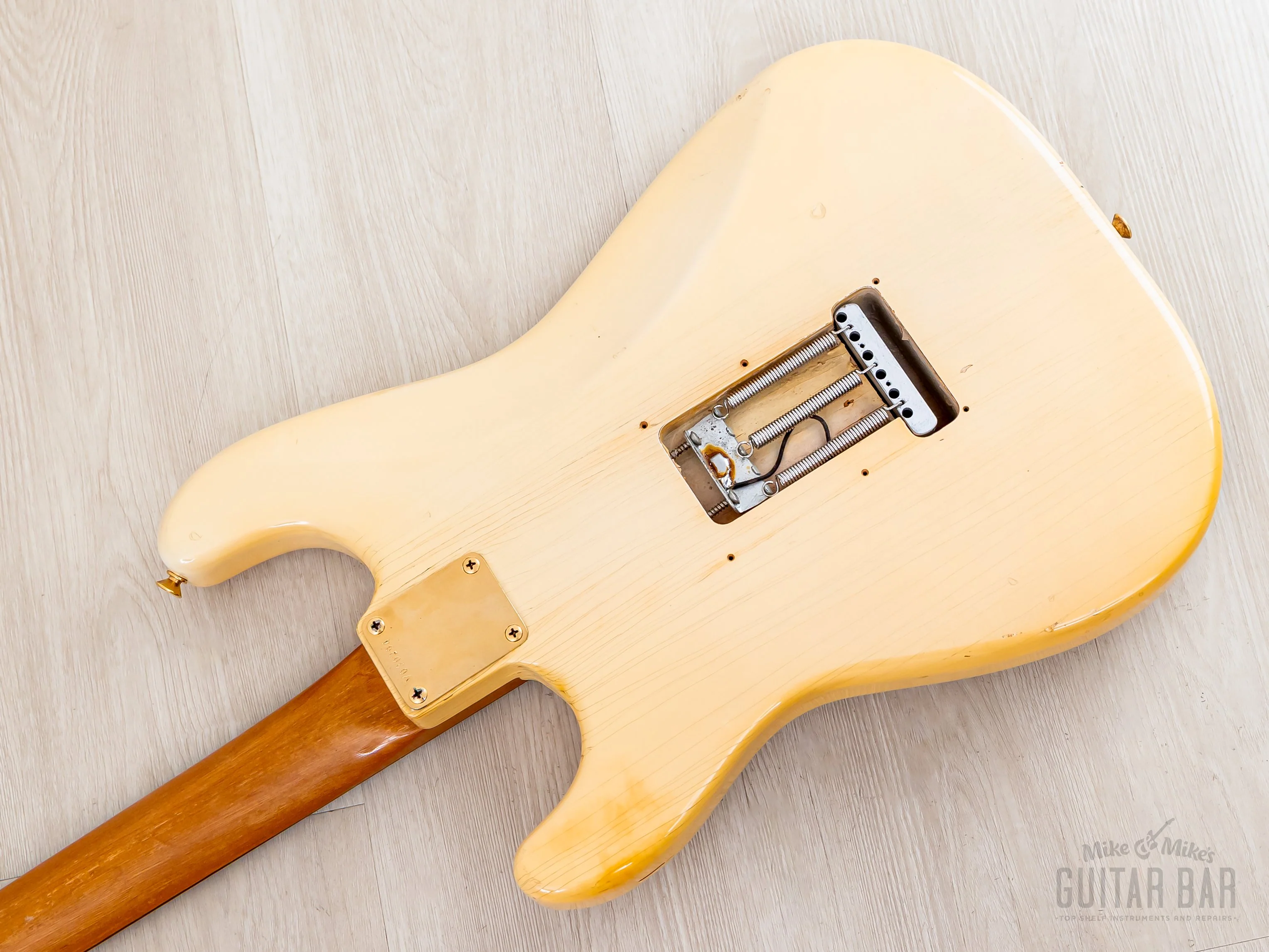 1987 Fender Custom Shop American Vintage '62 Stratocaster Blonde Mary Kaye w/ Gold Hardware, Case - Image 15
