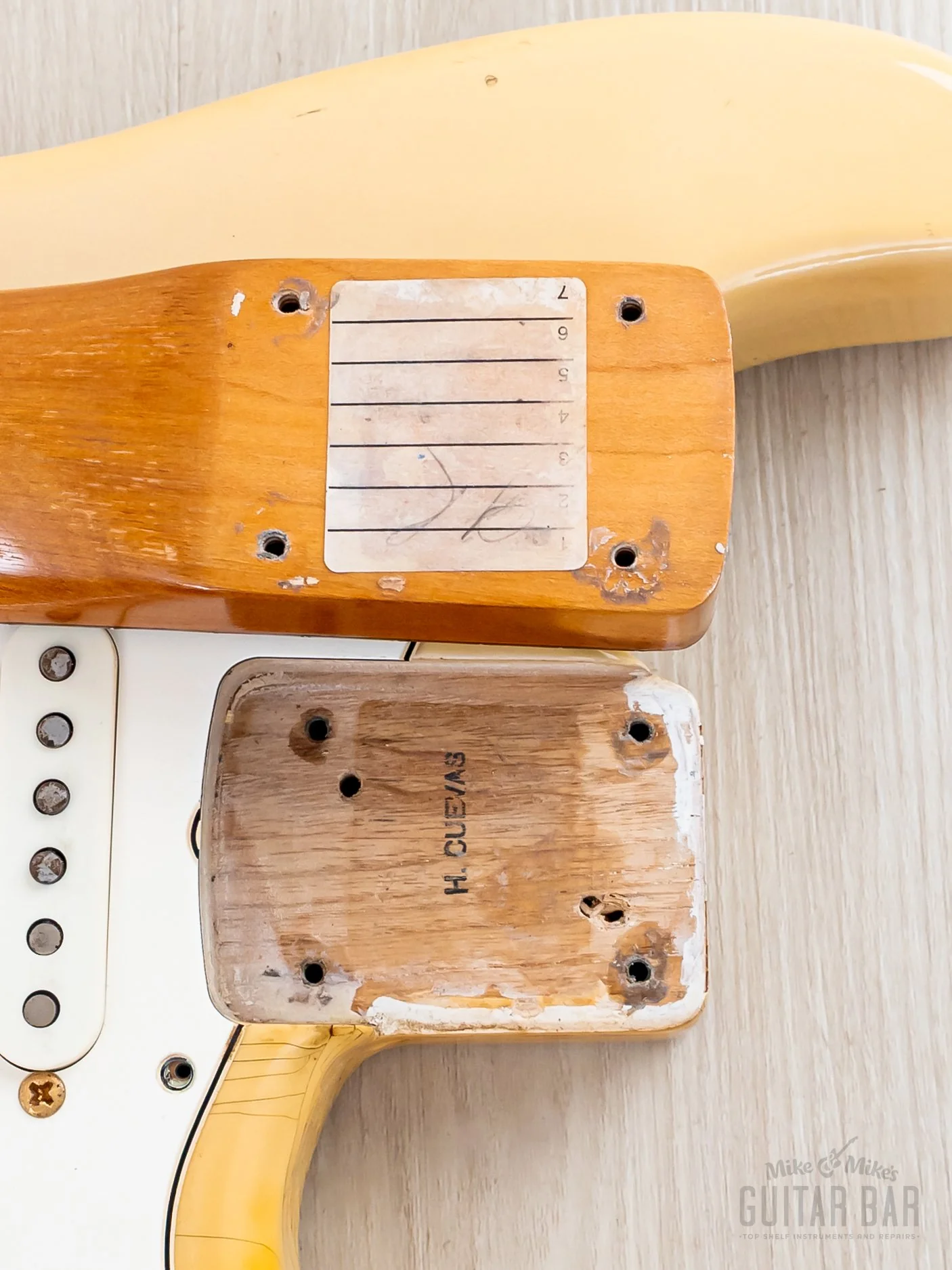1987 Fender Custom Shop American Vintage '62 Stratocaster Blonde Mary Kaye w/ Gold Hardware, Case - Image 19