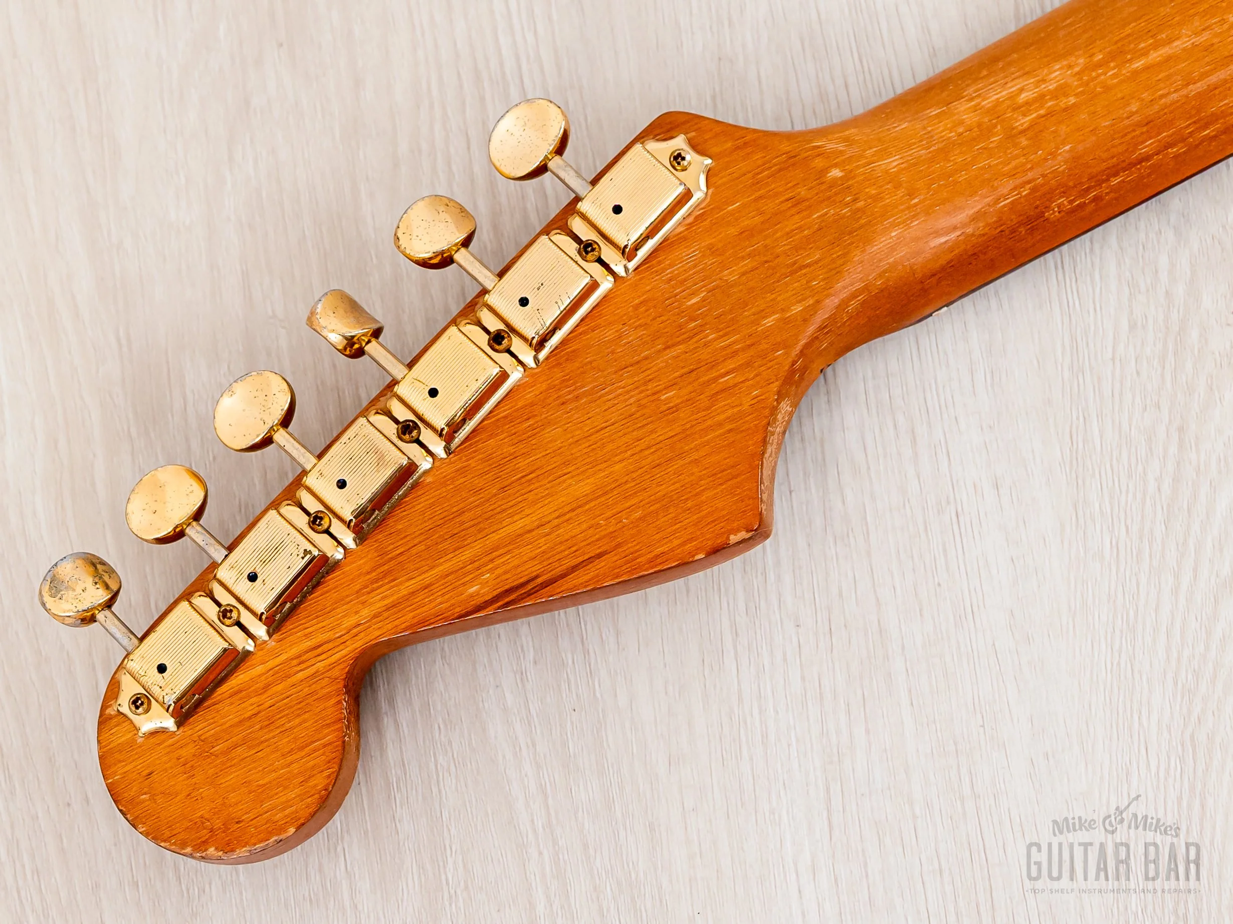 1987 Fender Custom Shop American Vintage '62 Stratocaster Blonde Mary Kaye w/ Gold Hardware, Case - Image 5