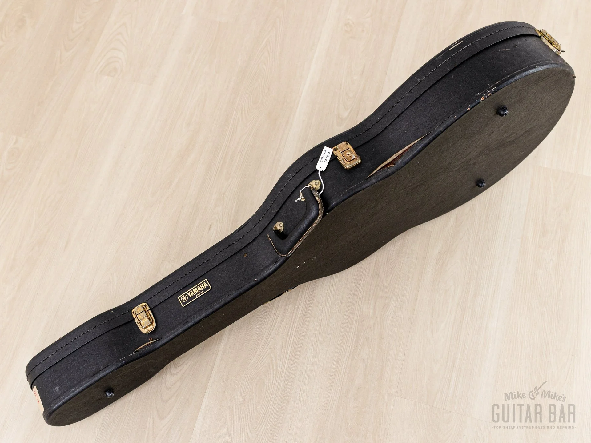 1987 Yamaha Super Axe SA-1800 Vintage Carved Top Semi-Hollow Guitar Brown Sunburst w/ Spinex Humbuckers, Case - Image 20