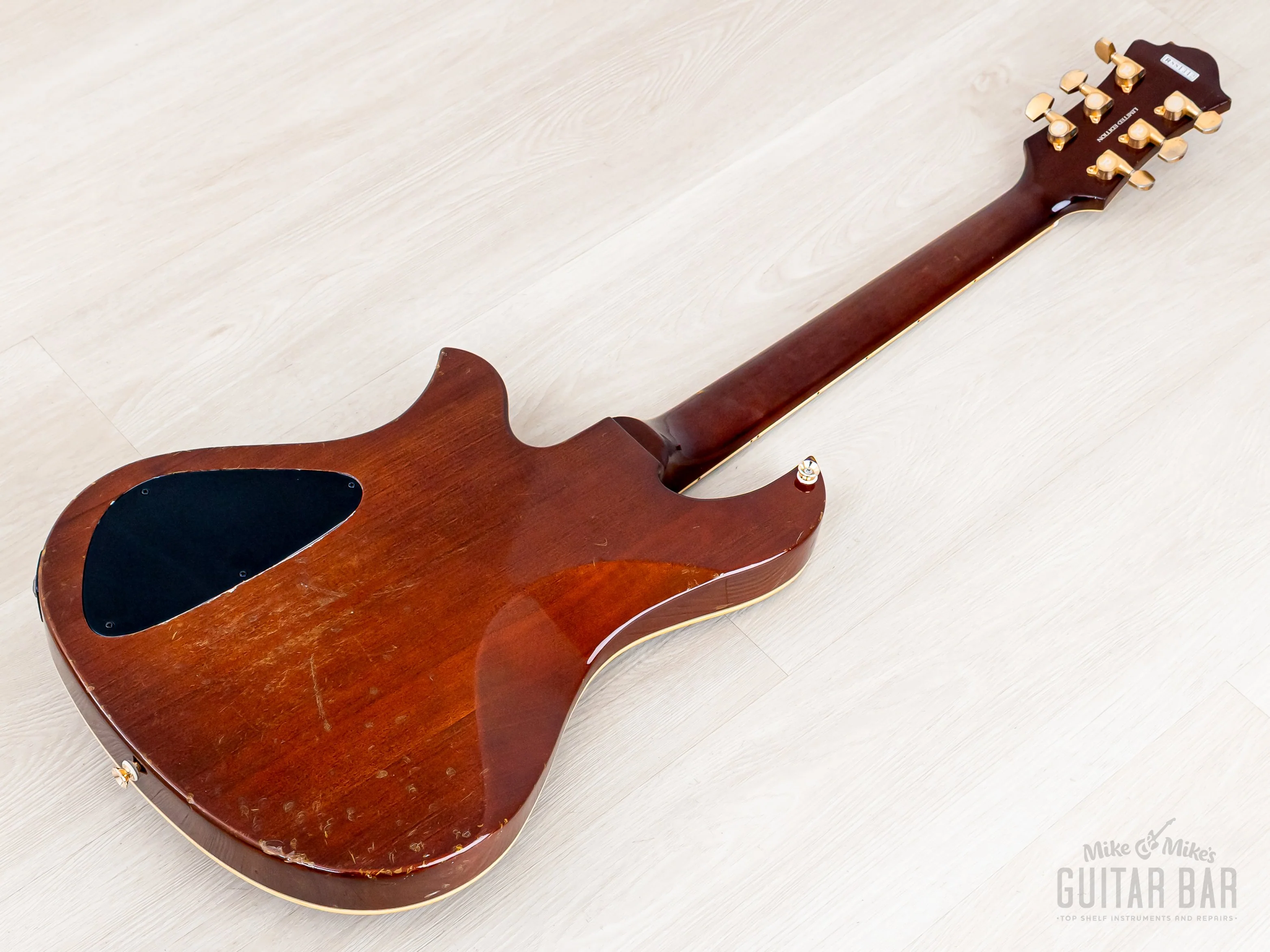 1988 B.C. Rich Eagle NJ Series Limited Edition EG-1501 Sunburst, Japan - Image 14