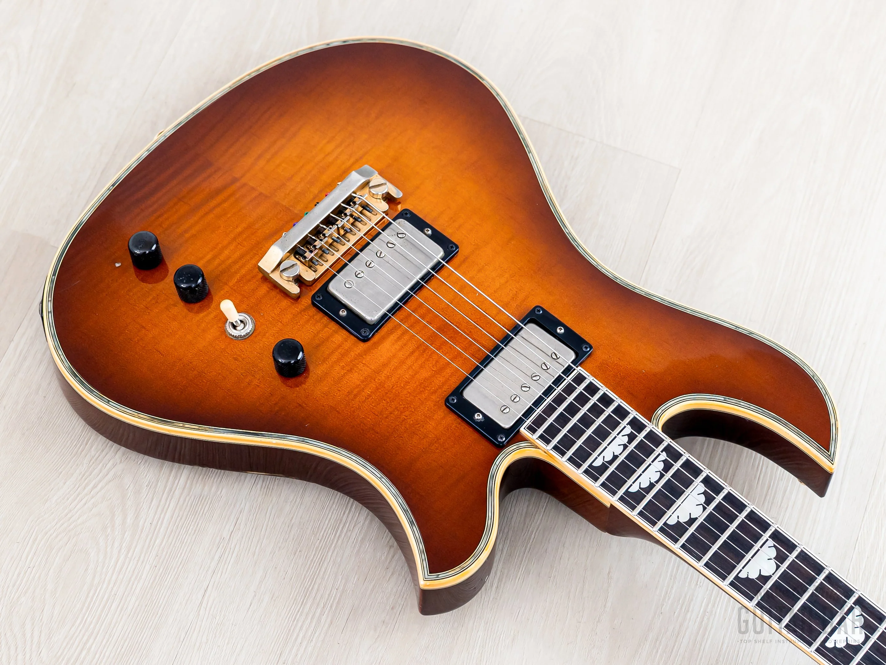 1988 B.C. Rich Eagle NJ Series Limited Edition EG-1501 Sunburst, Japan - Image 9