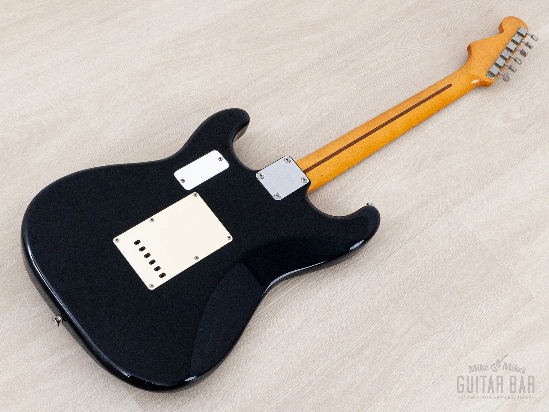 1988 Fender Stratocaster ‘54 Vintage Reissue ST54-85LS Blackie w/ Lace Sensor, Japan MIJ Fujigen - Image 14