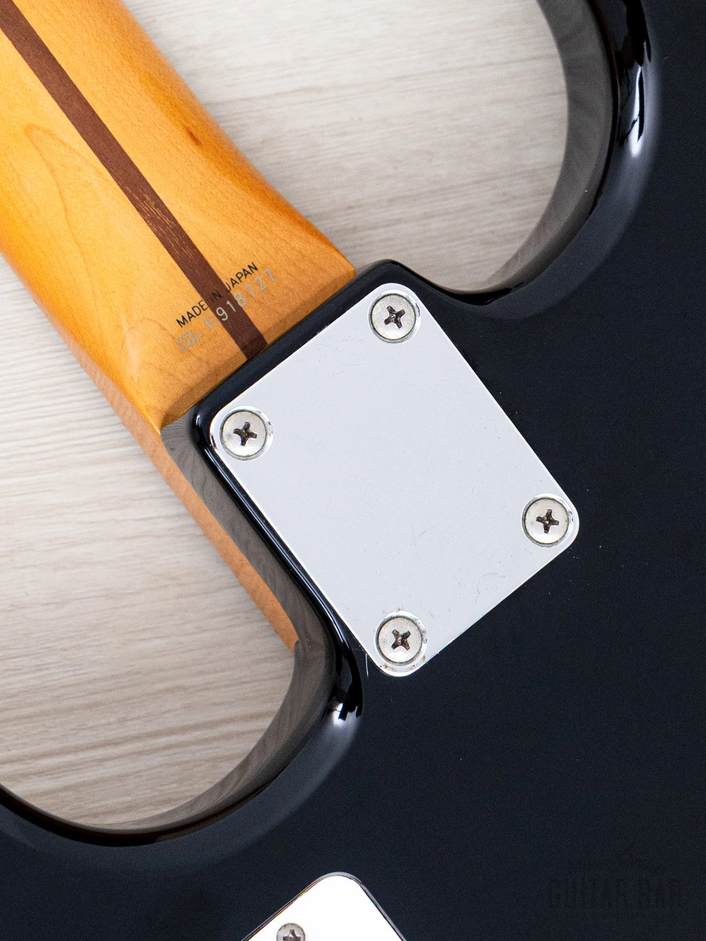 1988 Fender Stratocaster ‘54 Vintage Reissue ST54-85LS Blackie w/ Lace Sensor, Japan MIJ Fujigen - Image 16