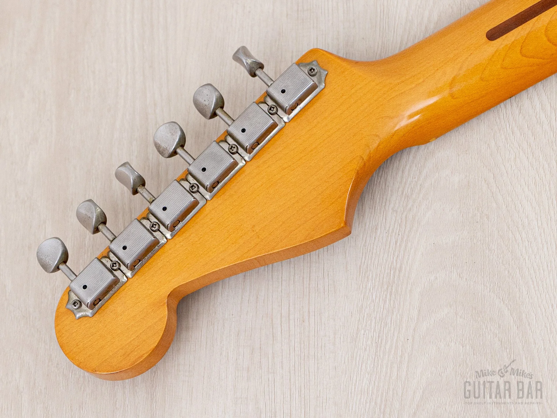 1988 Fender Stratocaster ‘54 Vintage Reissue ST54-85LS Blackie w/ Lace Sensor, Japan MIJ Fujigen - Image 5