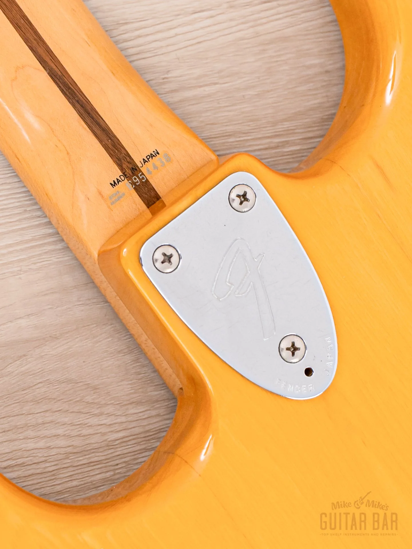 1988 Fender Stratocaster ST72-95DM Yngwie Malmsteen-Spec Natural Ash w/ Scalloped Board & DiMarzio, Japan MIJ Fujigen - Image 16