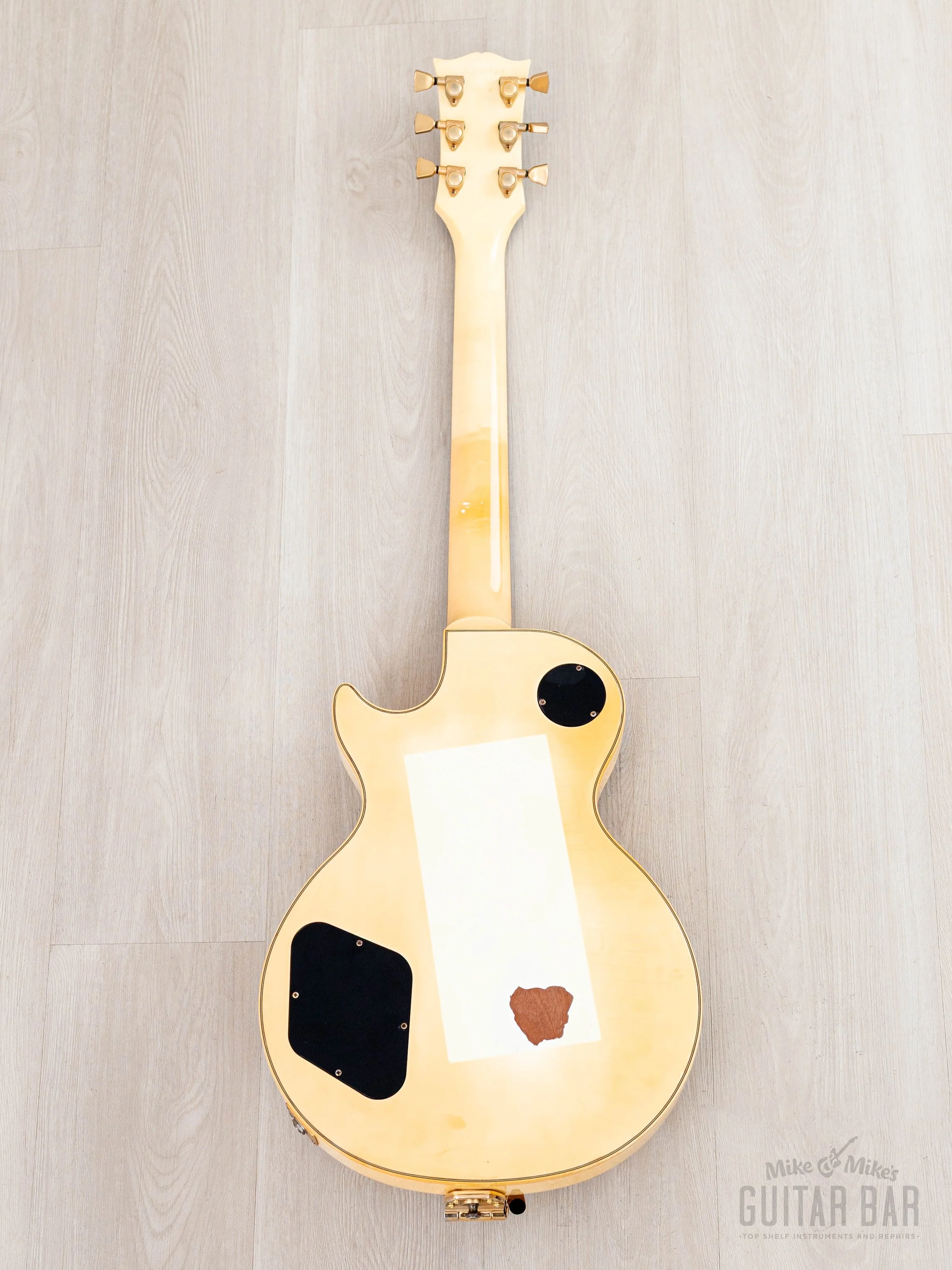 1988 Gibson Les Paul Custom Vintage Guitar Alpine White w/ Bigsby B7, Tim Shaw PAFs & Case - Image 3