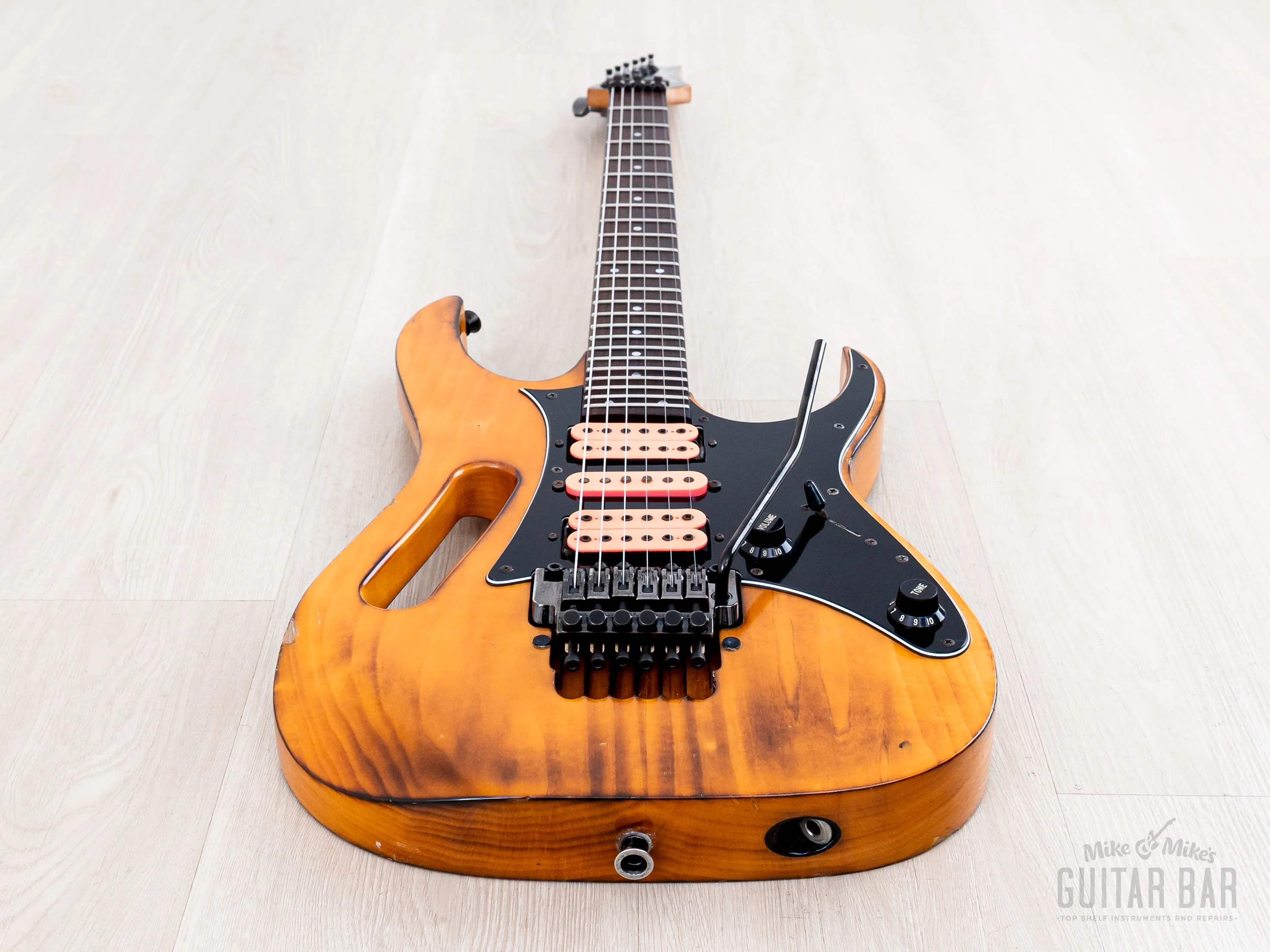 1988 Ibanez JEM7-RB Root Beer Steve Vai Signature, 100% Original - Image 12
