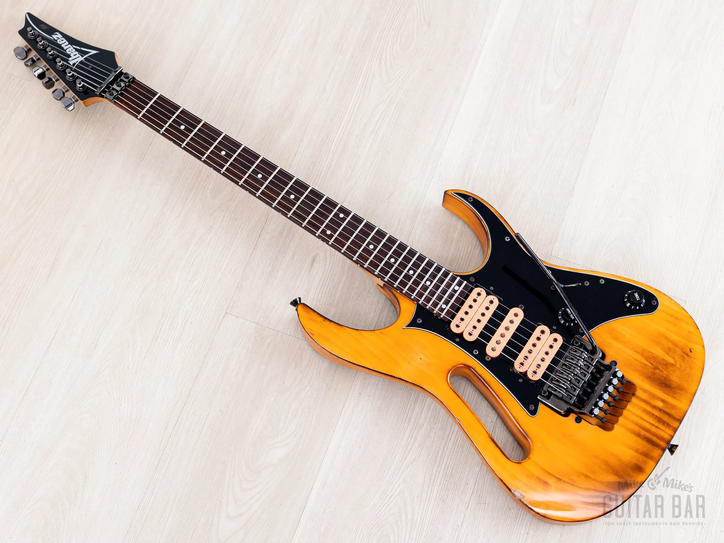 1988 Ibanez JEM7-RB Root Beer Steve Vai Signature, 100% Original - Image 13