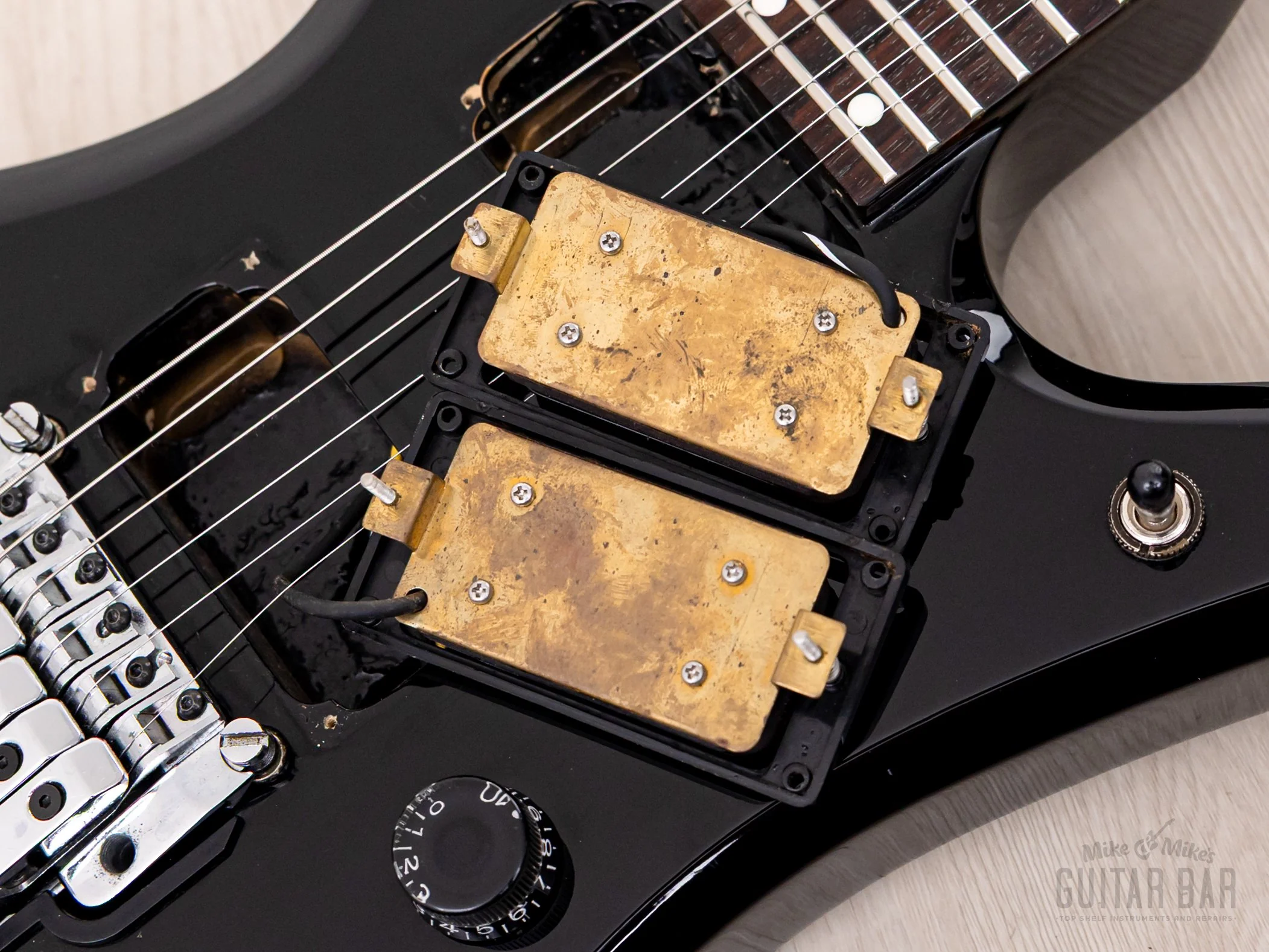 1988 Yamaha HR-III Vintage Guitar Black, Kyoji Yamamoto Bow Wow - Image 17