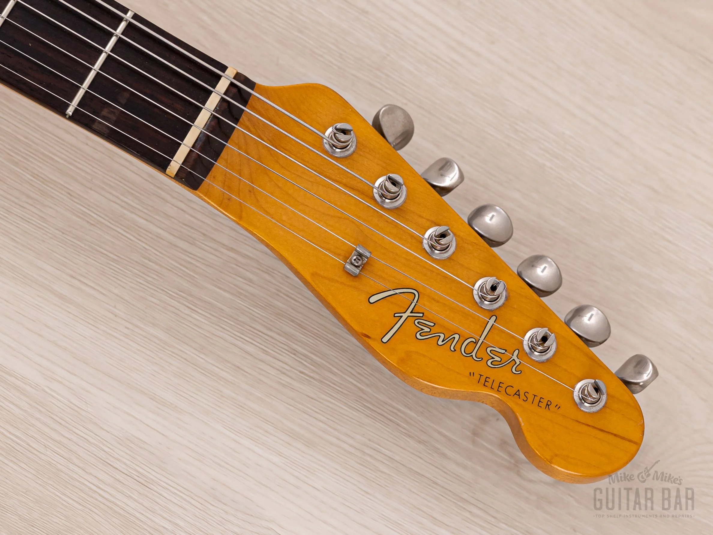 1989 Fender Telecaster Custom ‘62 Vintage Reissue TL62B-650 Candy Apple Red A-serial, Japan MIJ Fujigen - Image 4