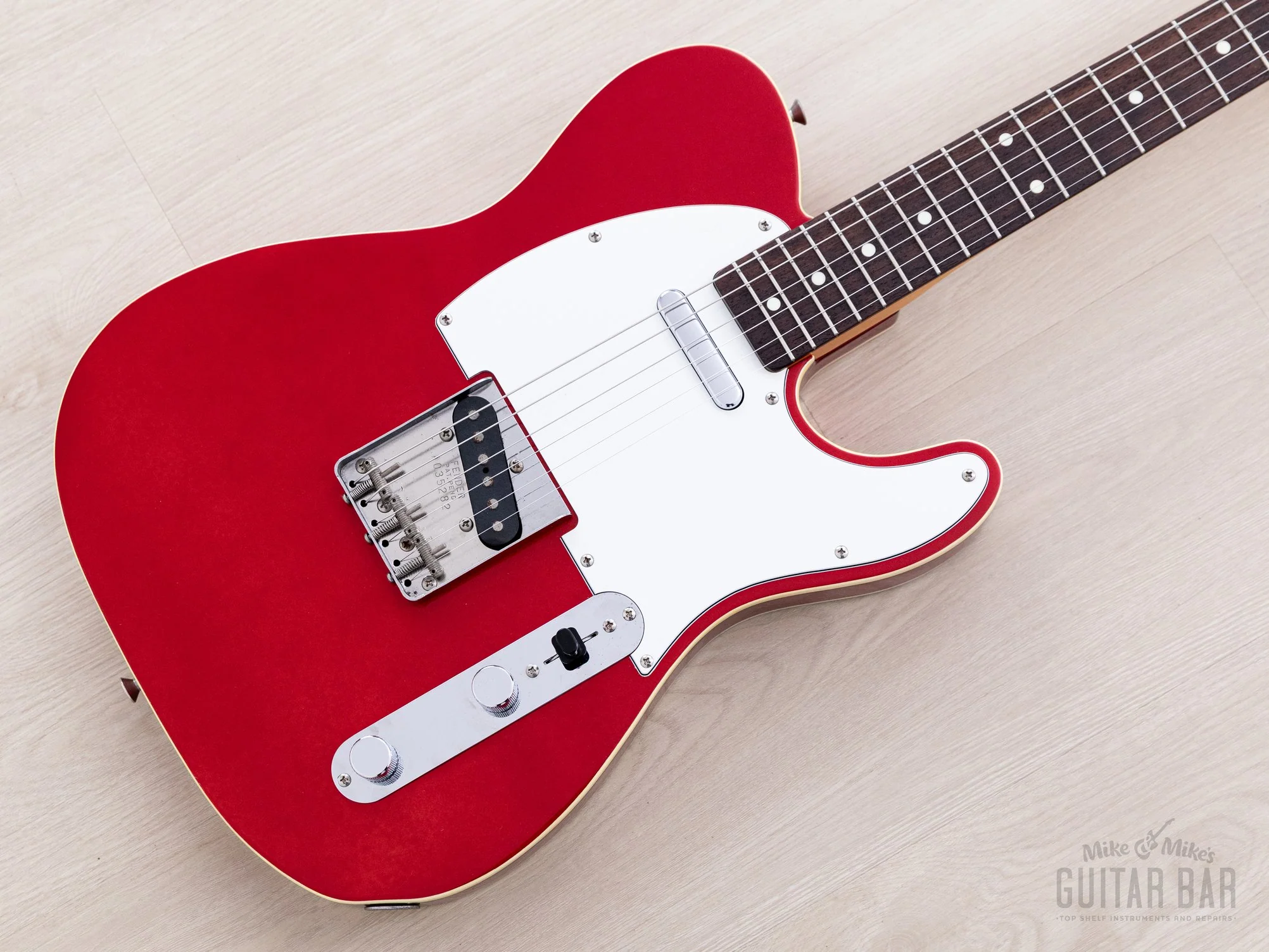 1989 Fender Telecaster Custom ‘62 Vintage Reissue TL62B-70 Candy Apple Red A-serial, Japan MIJ Fujigen