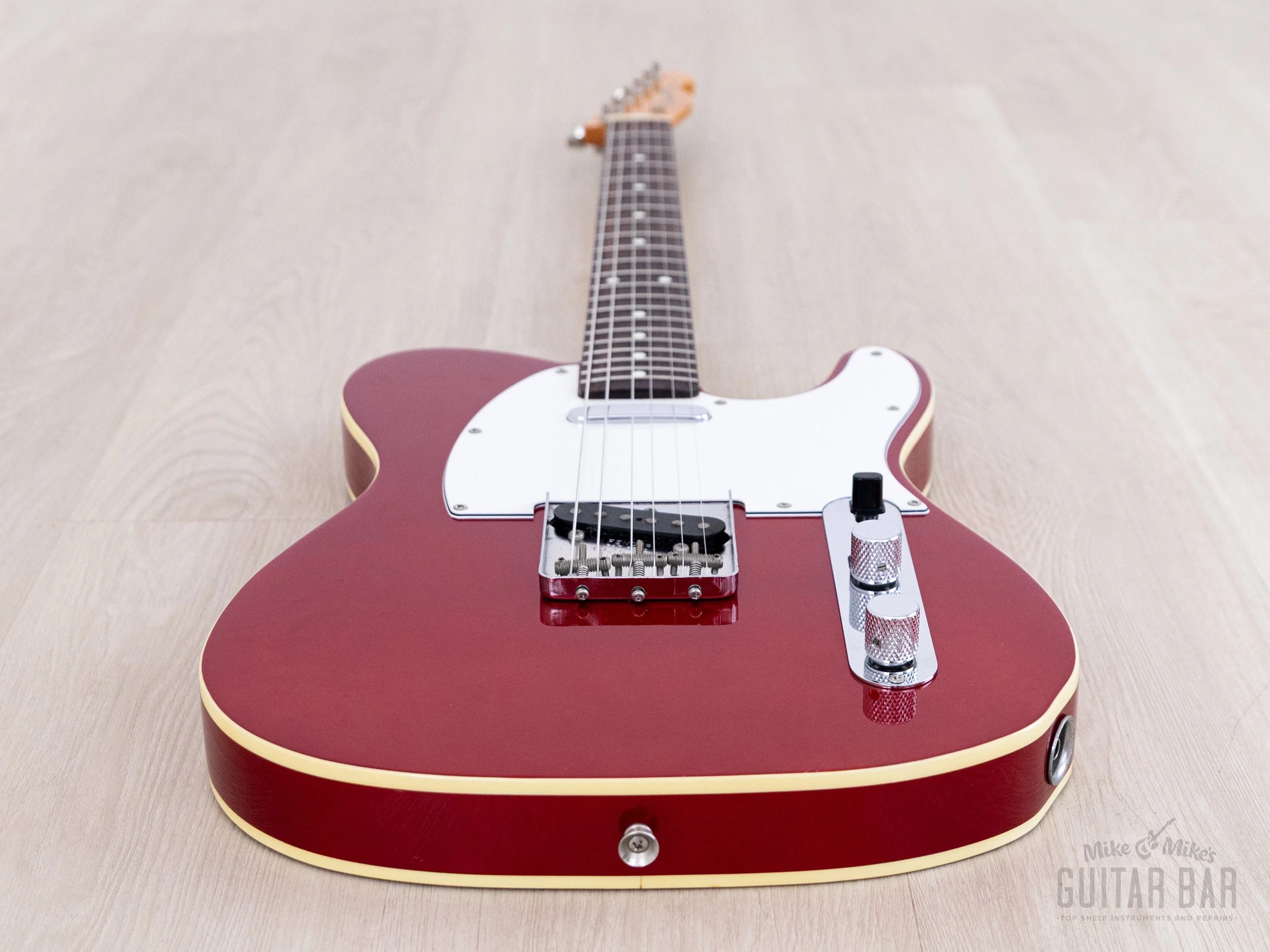1989 Fender Telecaster Custom ‘62 Vintage Reissue TL62B-70 Candy Apple Red A-serial, Japan MIJ Fujigen - Image 10