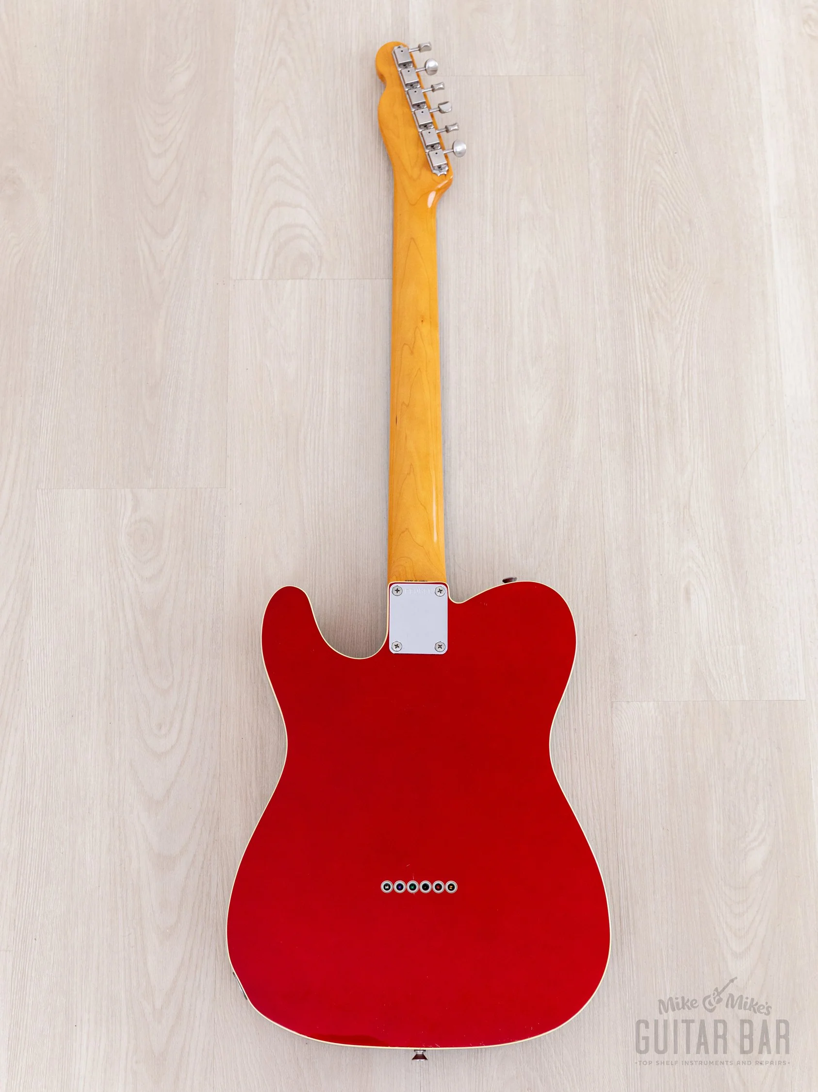 1989 Fender Telecaster Custom ‘62 Vintage Reissue TL62B-70 Candy Apple Red A-serial, Japan MIJ Fujigen - Image 3