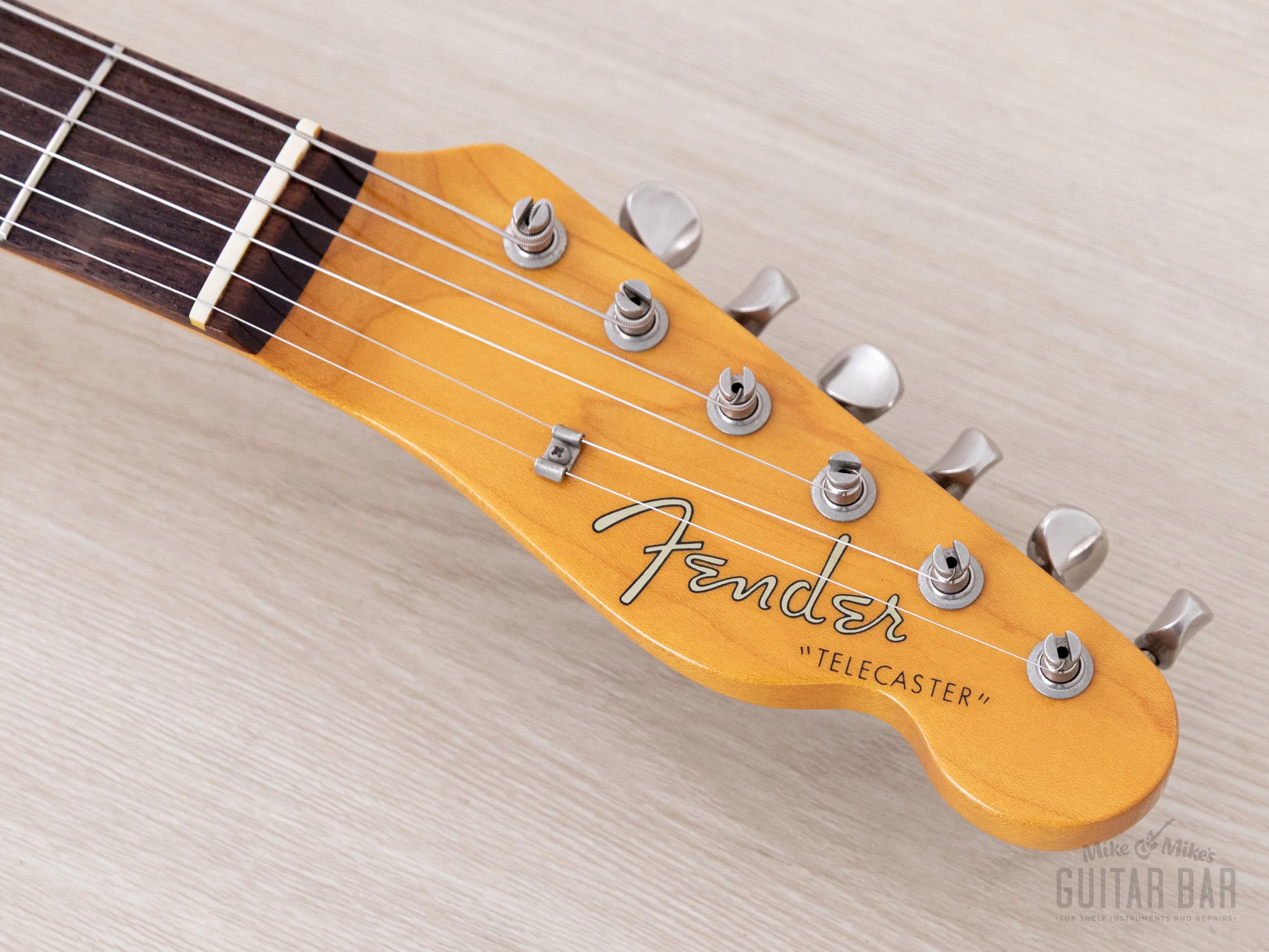 1989 Fender Telecaster Custom ‘62 Vintage Reissue TL62B-70 Candy Apple Red A-serial, Japan MIJ Fujigen - Image 4