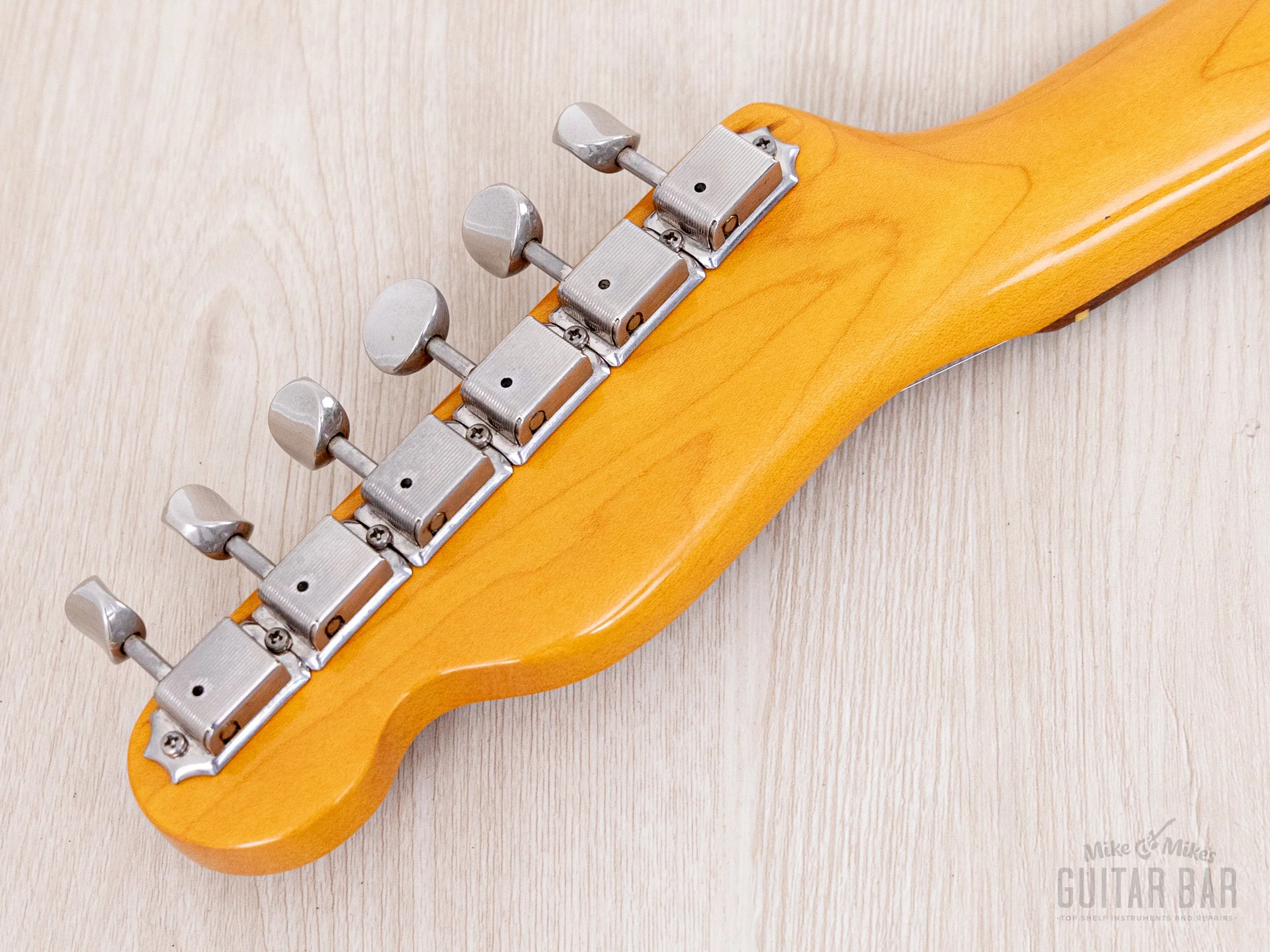 1989 Fender Telecaster Custom ‘62 Vintage Reissue TL62B-70 Candy Apple Red A-serial, Japan MIJ Fujigen - Image 5