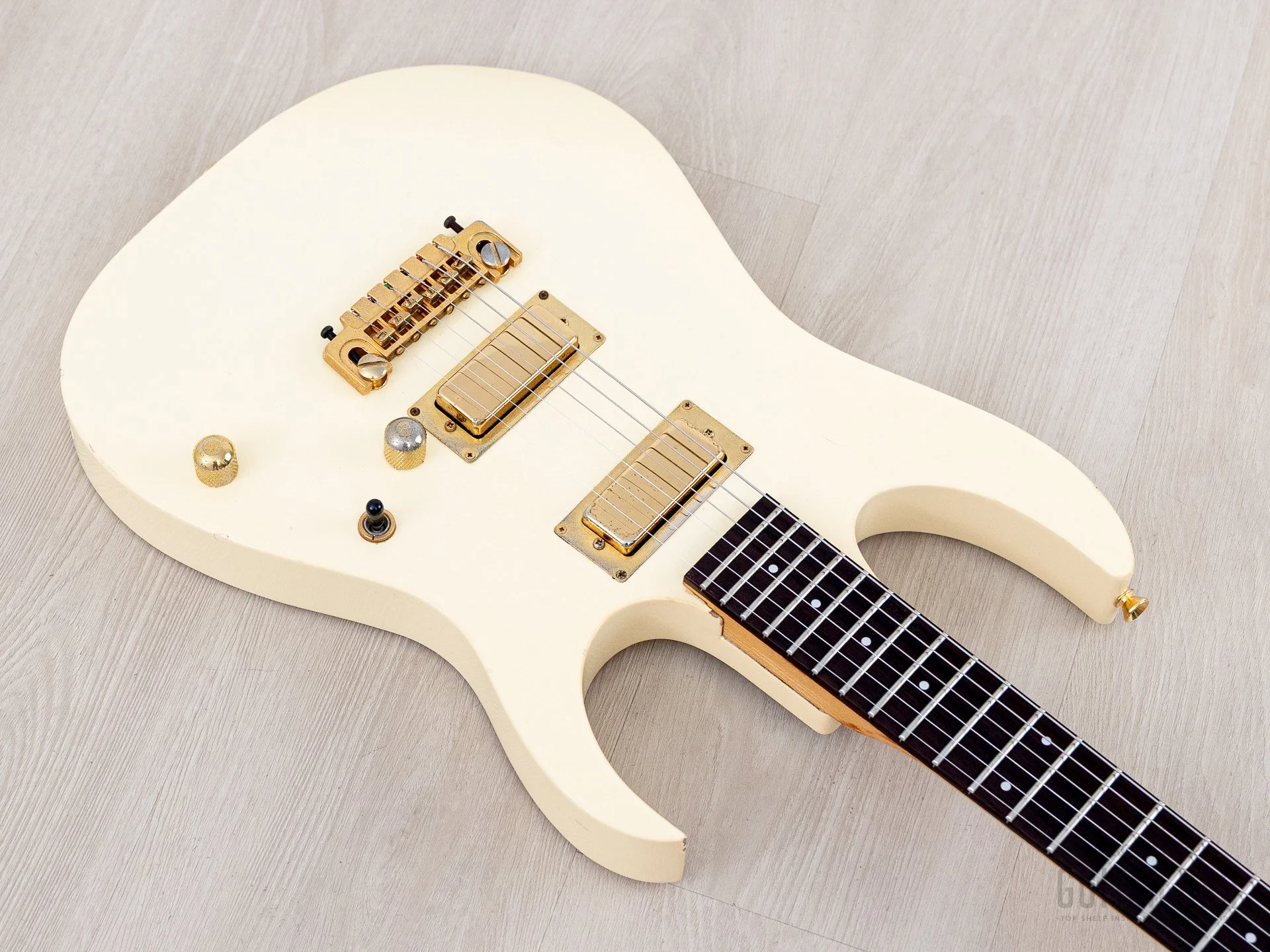 1991 Ibanez Spot Model RG511 Non-Catalog HH Vintage Guitar w/ Mini Humbuckers - Image 8