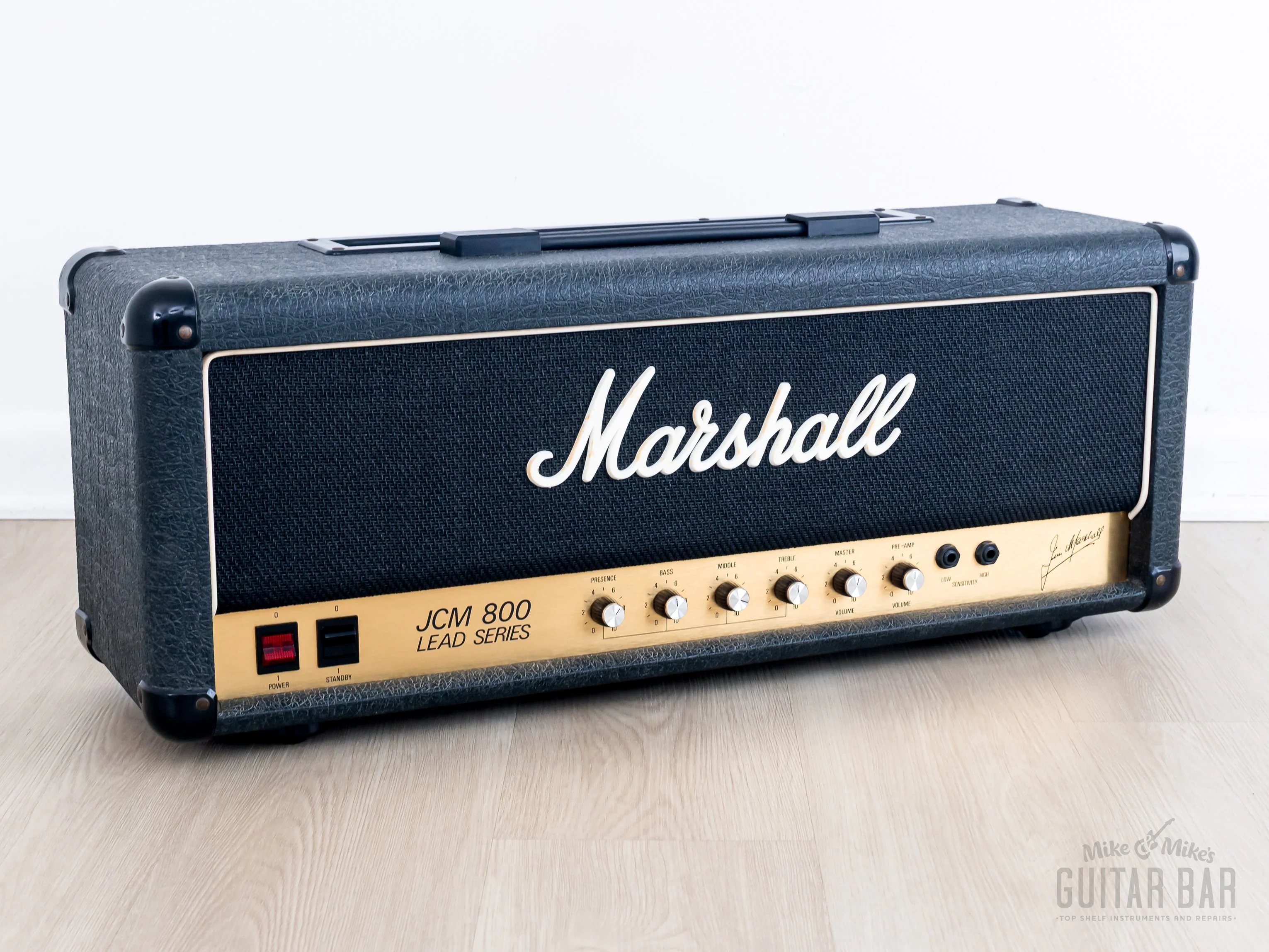 1989 Marshall JCM 800 Mk II Master Model 2203 Vintage Tube Amp Head EL34 100 Watt