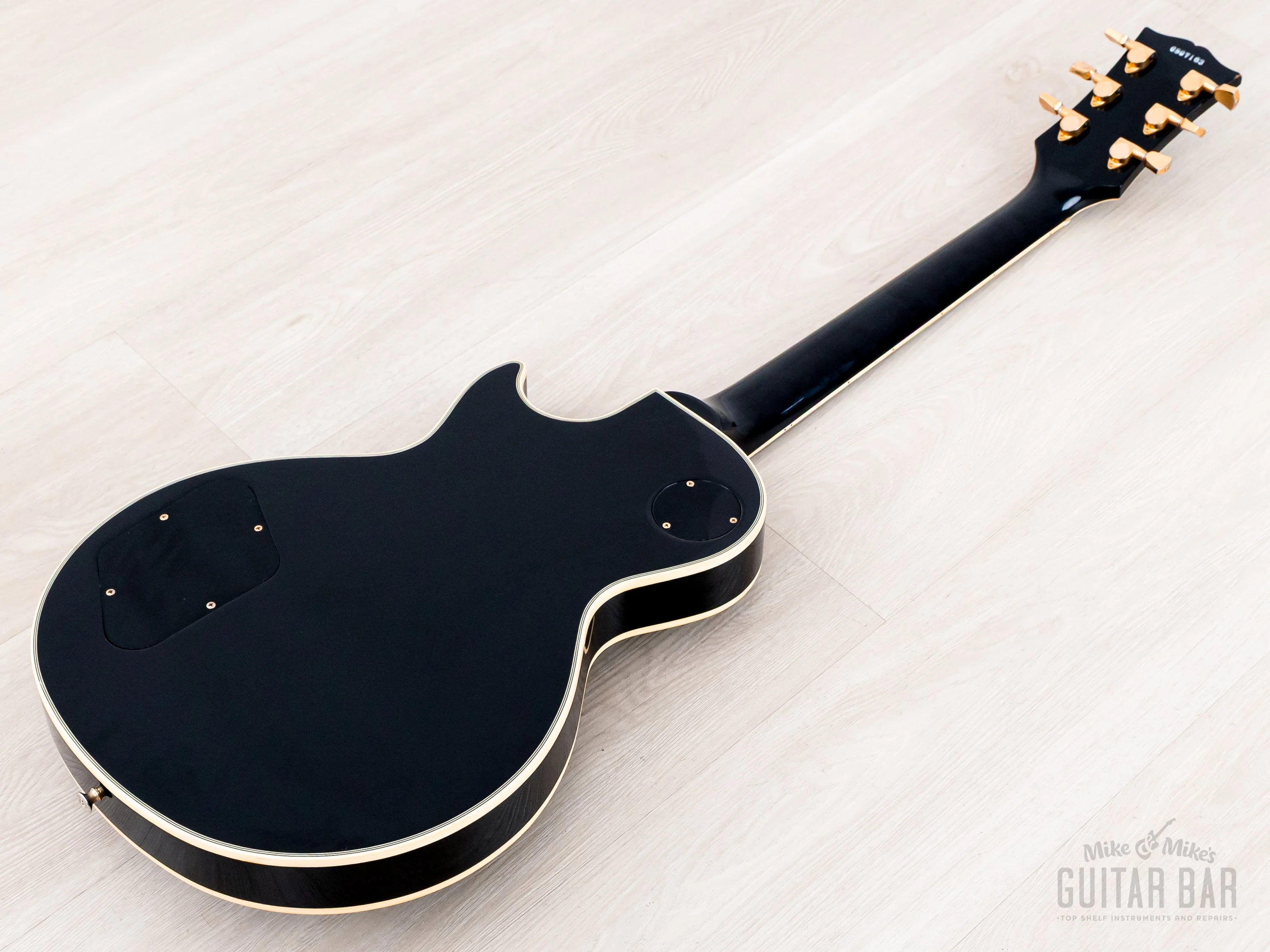 1989 Orville by Gibson Les Paul Custom LPC-EB Black Beauty w/ USA Bill Lawrence Humbuckers - Image 12