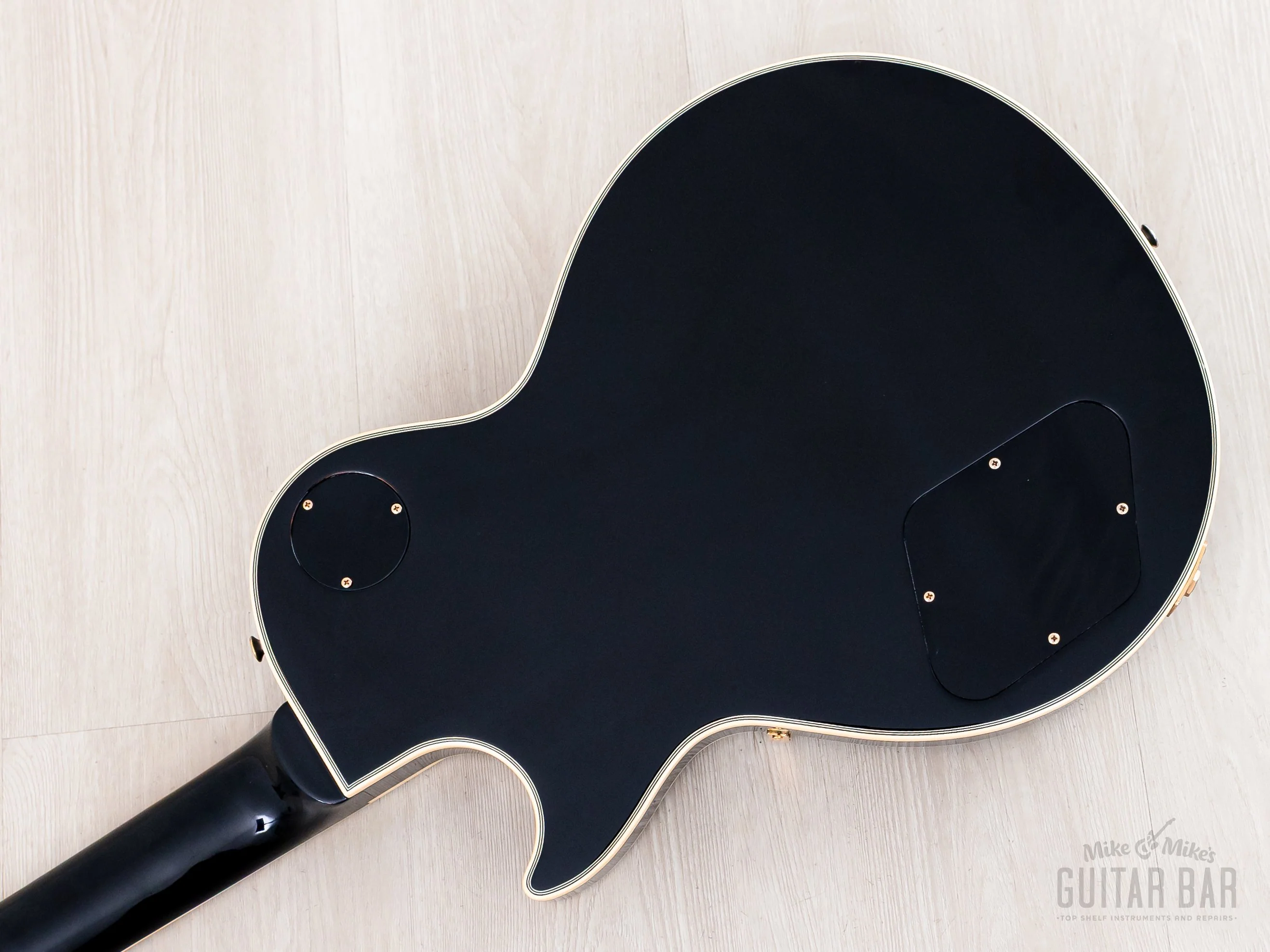 1989 Orville by Gibson Les Paul Custom LPC-EB Black Beauty w/ USA Bill Lawrence Humbuckers - Image 13